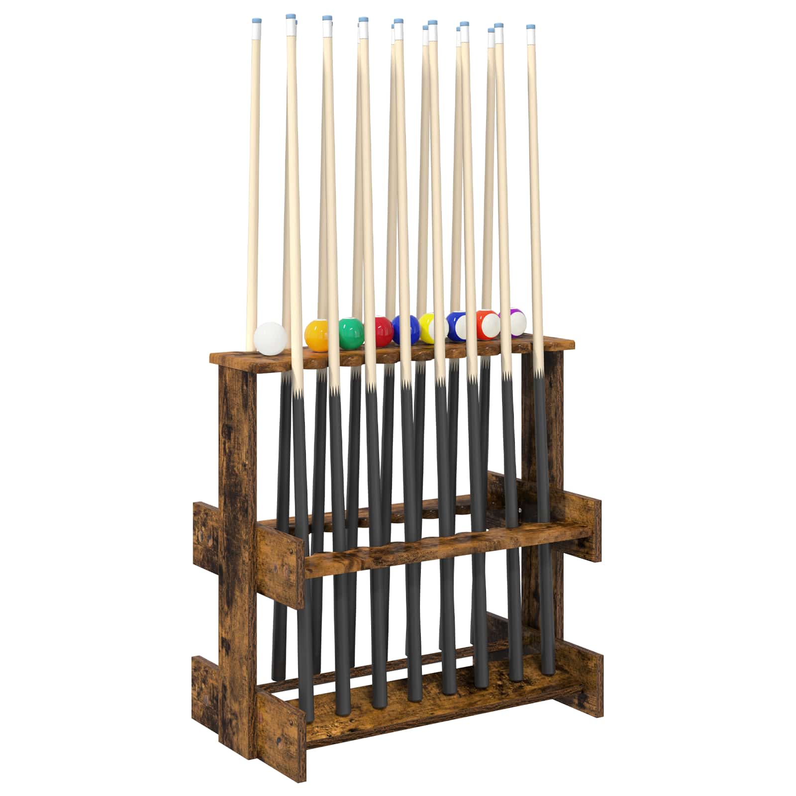 Supporto per stecche da biliardo Legno ingegnerizzato