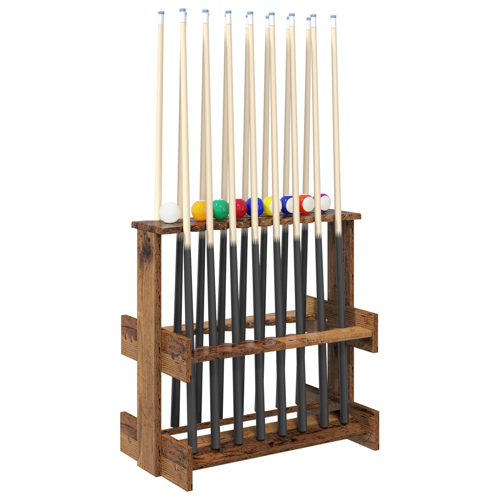 Supporto per stecche da biliardo Legno ingegnerizzato