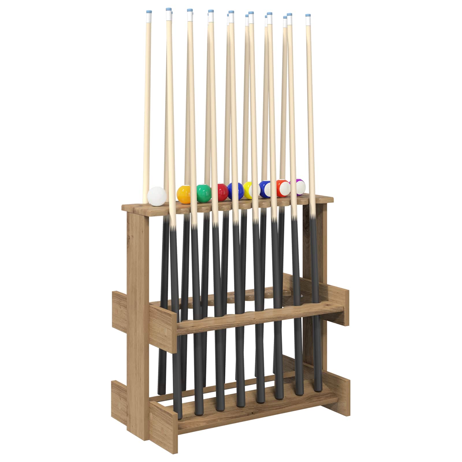Supporto per stecche da biliardo Legno ingegnerizzato