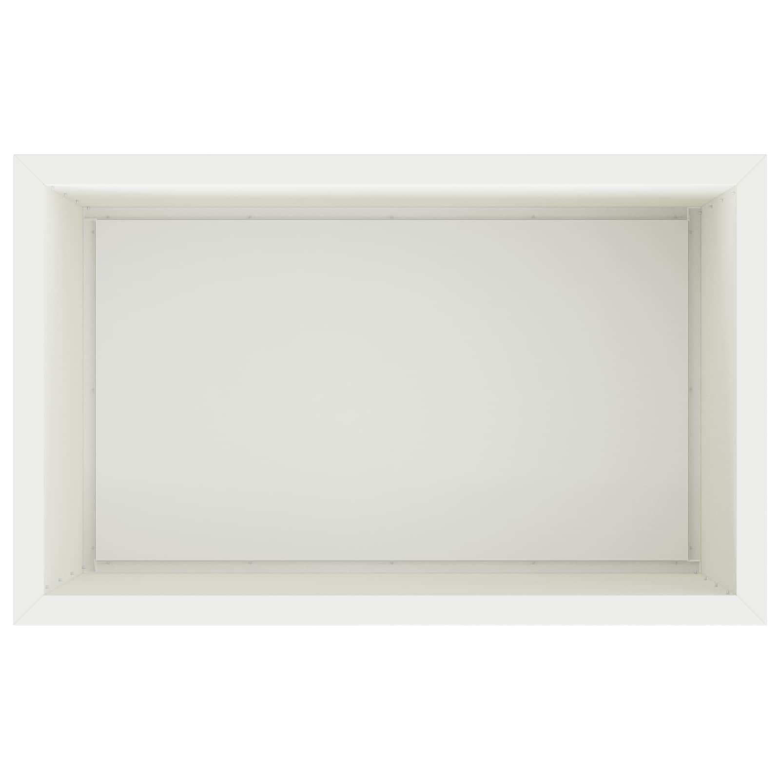 Fioriera da giardino con LED Bianco 50 x 80 x 48 cm Acciaio
