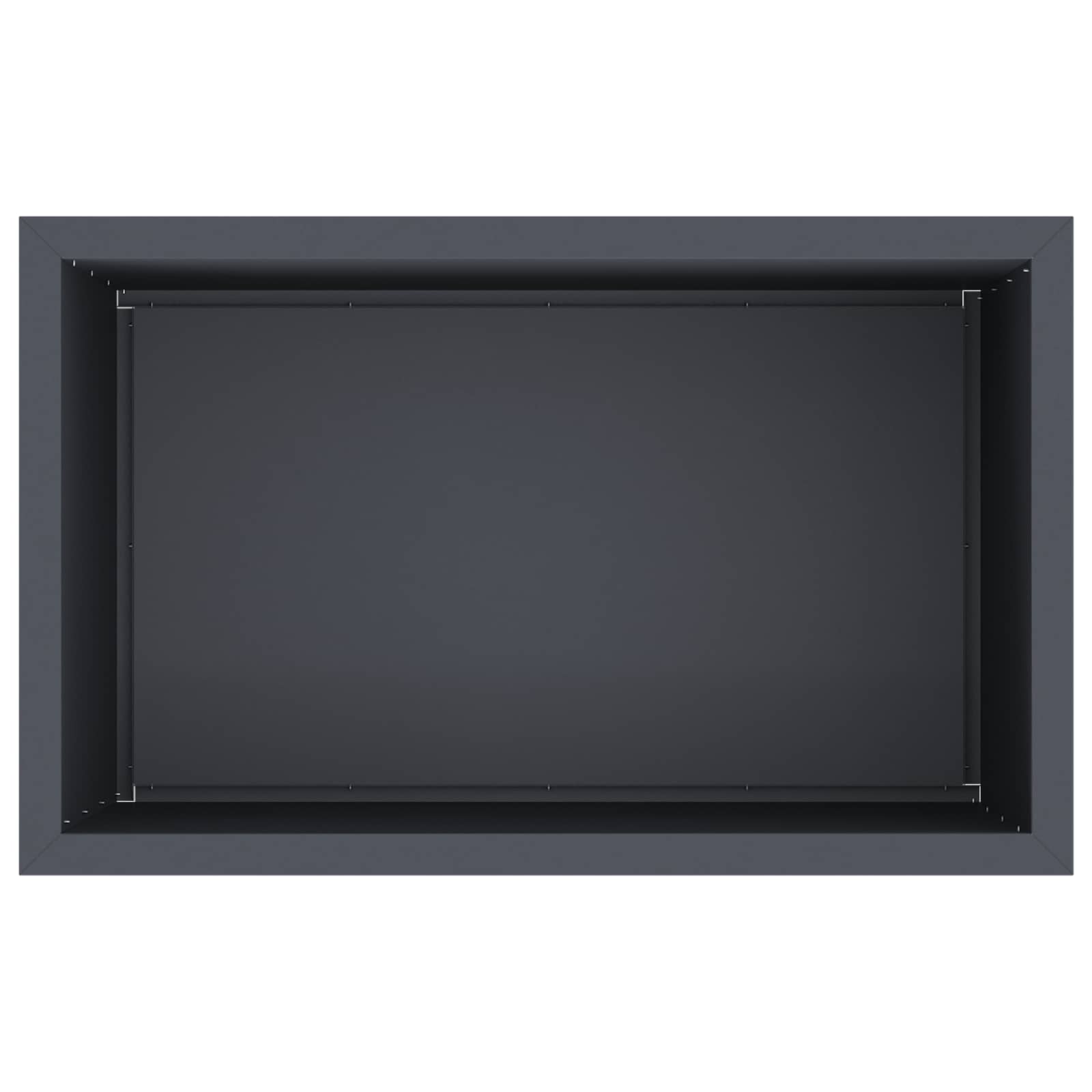 Fioriera da giardino con LED 2 pz Antracite 50 x 80 x 48 cm