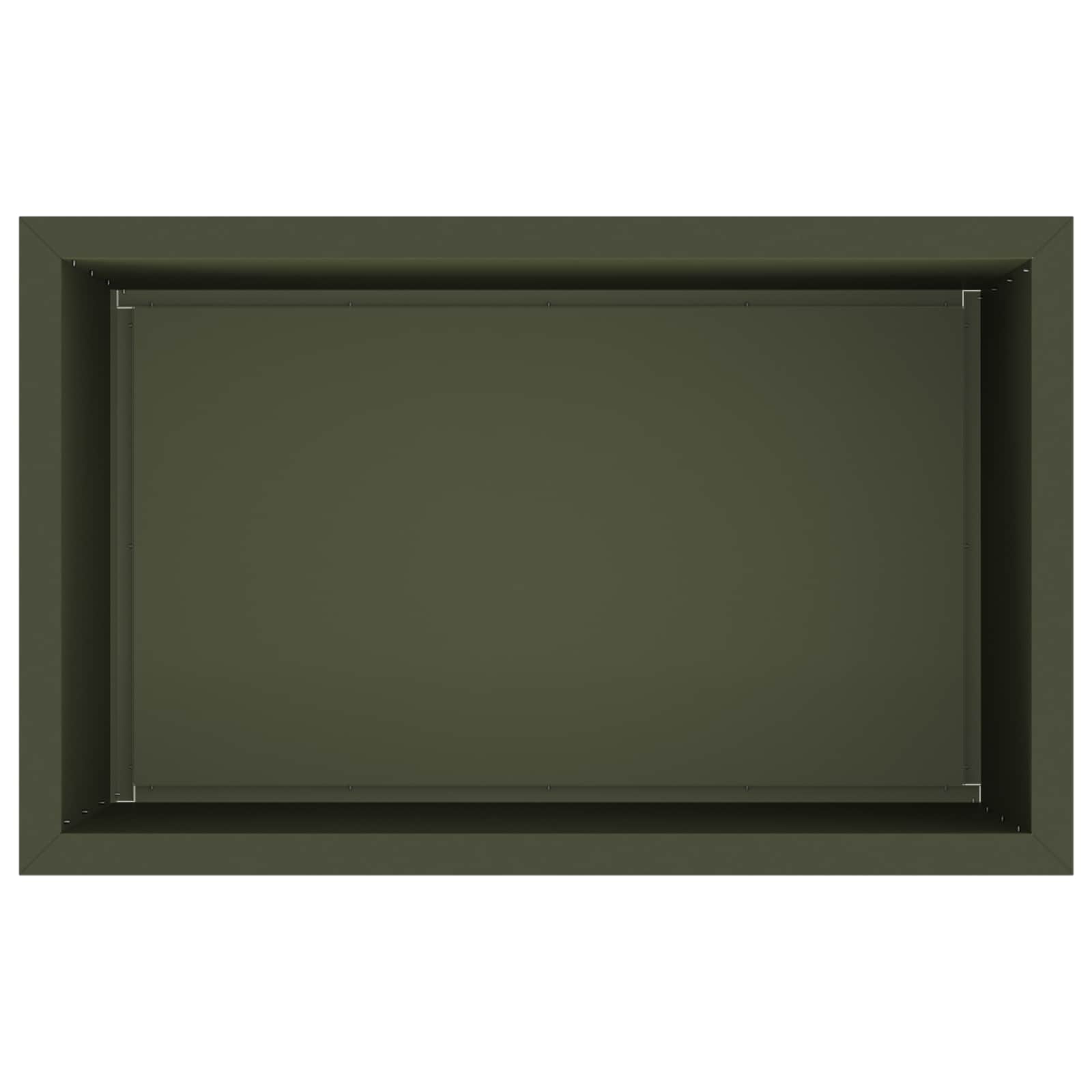 Fioriera da giardino con LED Verde Oliva 50 x 80 x 48 cm