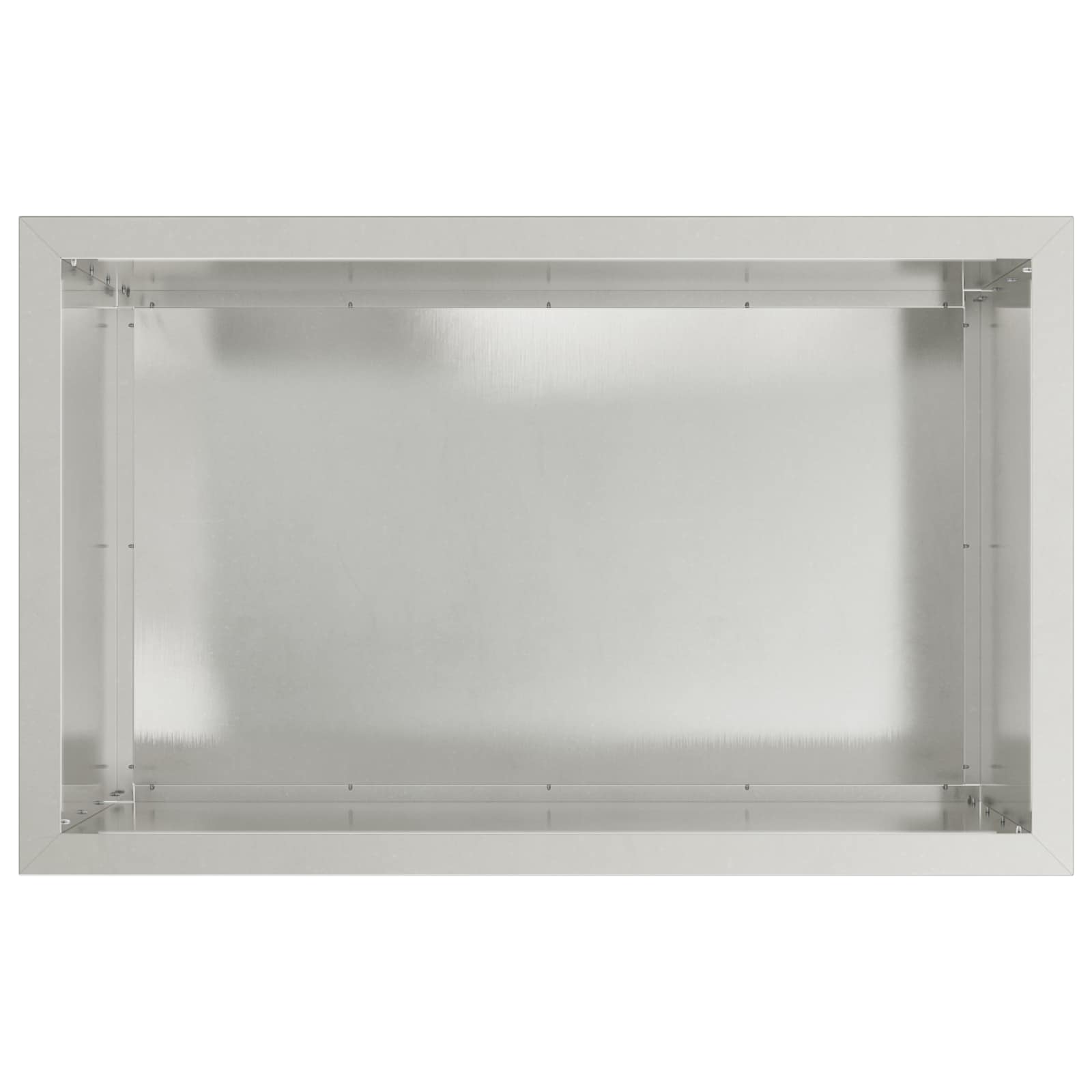 Fioriera da giardino con LED 2 pz Argento 50 x 80 x 48 cm