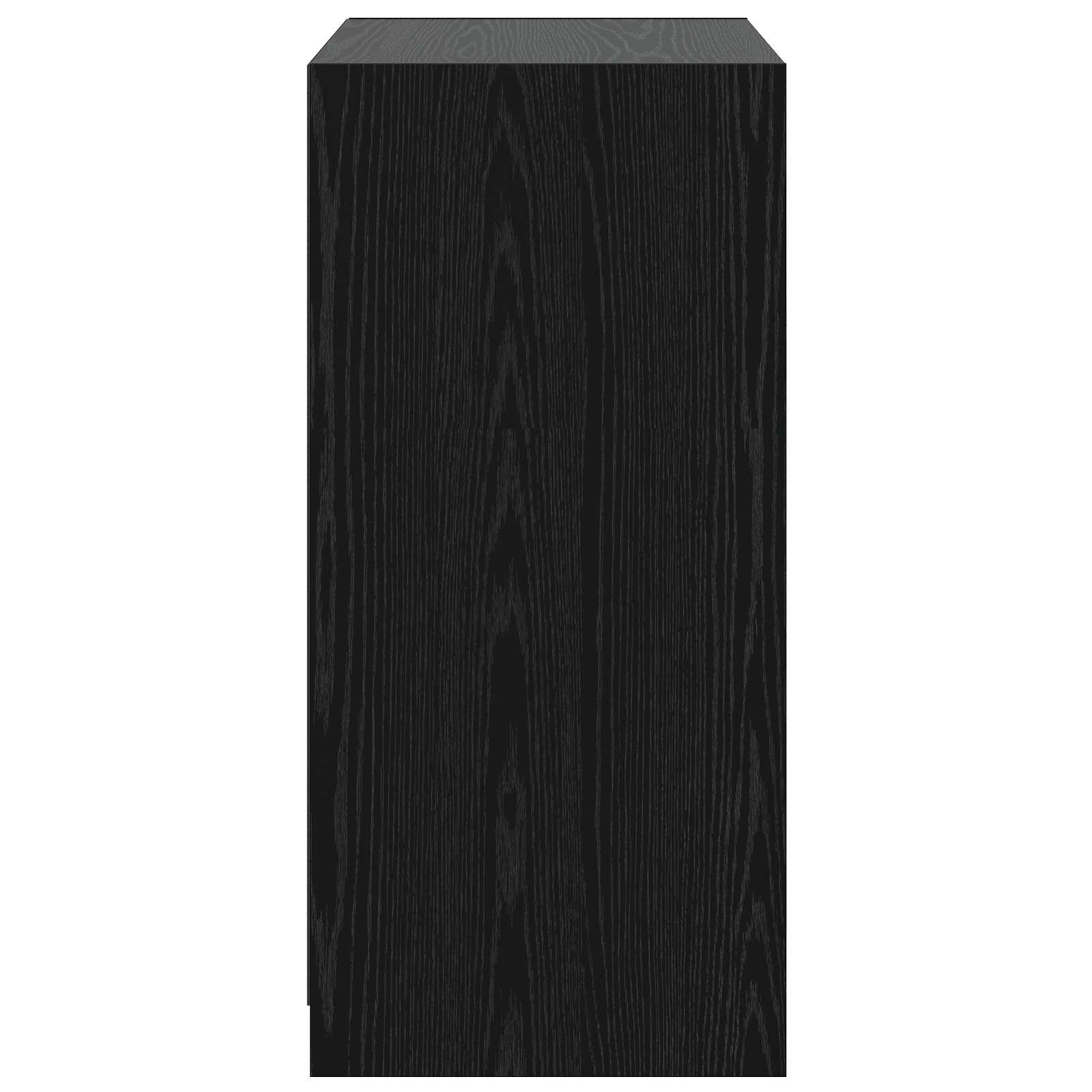 Guardaroba Rovere nero 77 x 48 x 102 cm Legno ingegnerizzato
