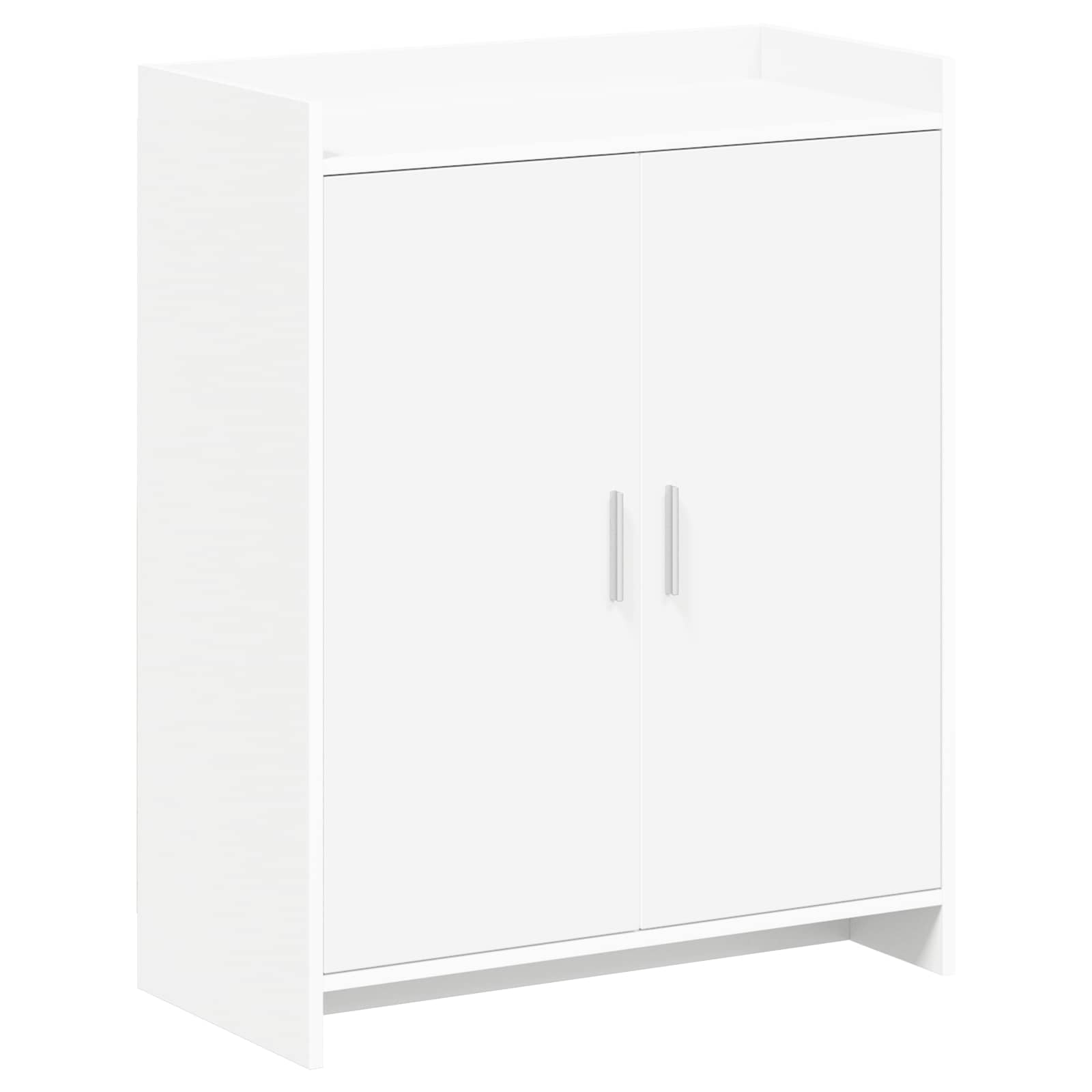Mobile per scarpe Bianco 73,5 x 36 x 92 cm Legno ingegnerizzato