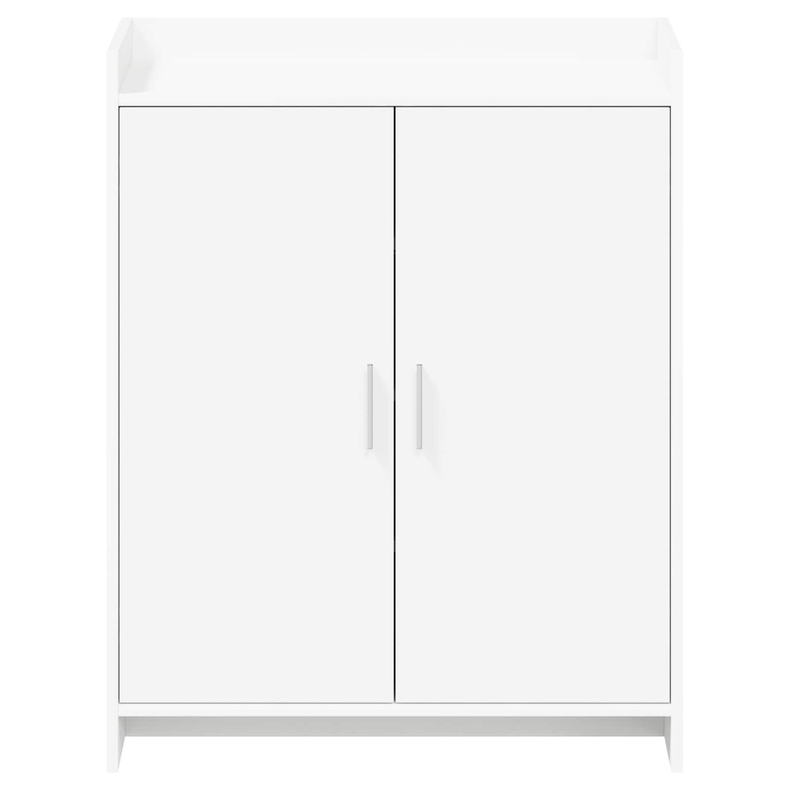 Mobile per scarpe Bianco 73,5 x 36 x 92 cm Legno ingegnerizzato