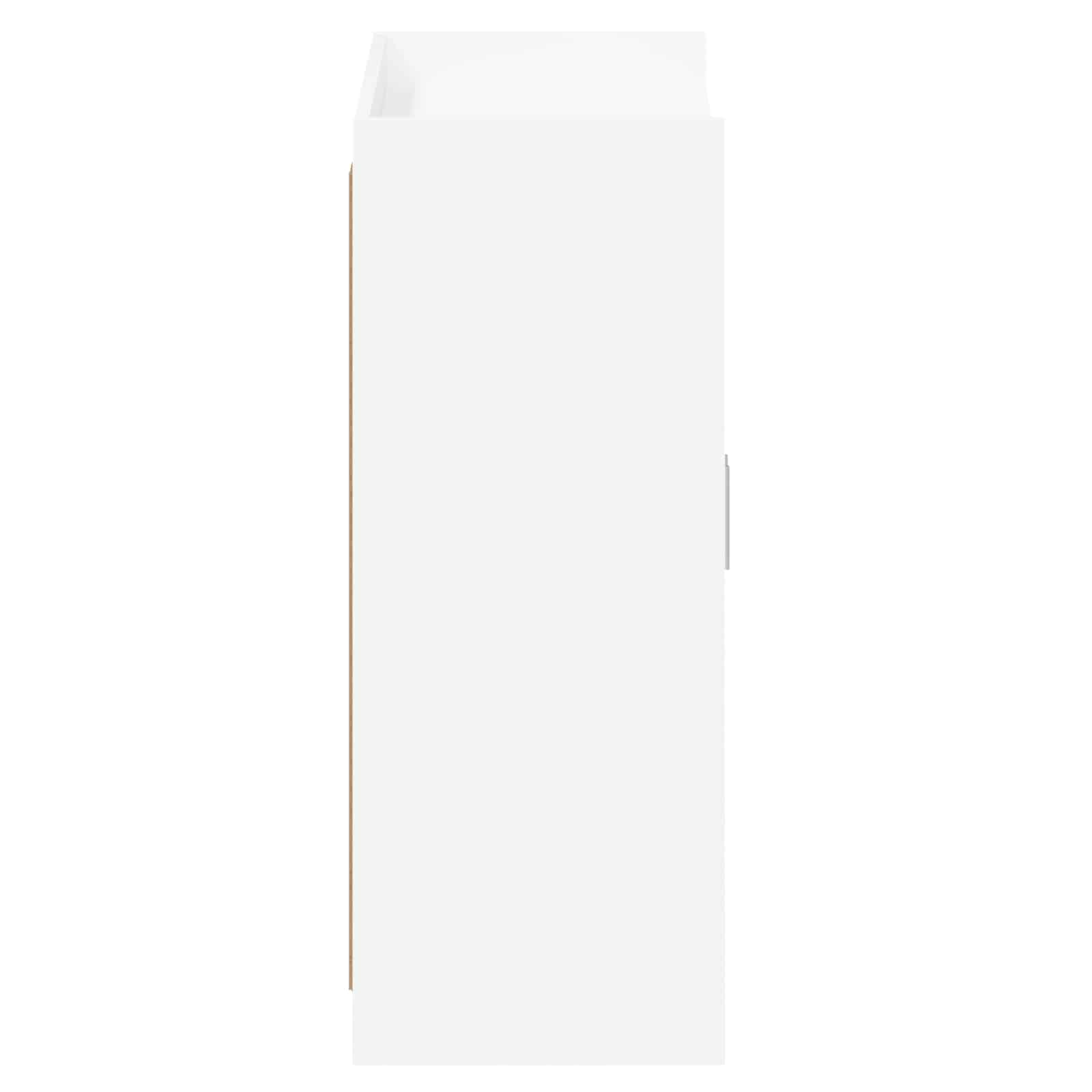 Mobile per scarpe Bianco 73,5 x 36 x 92 cm Legno ingegnerizzato