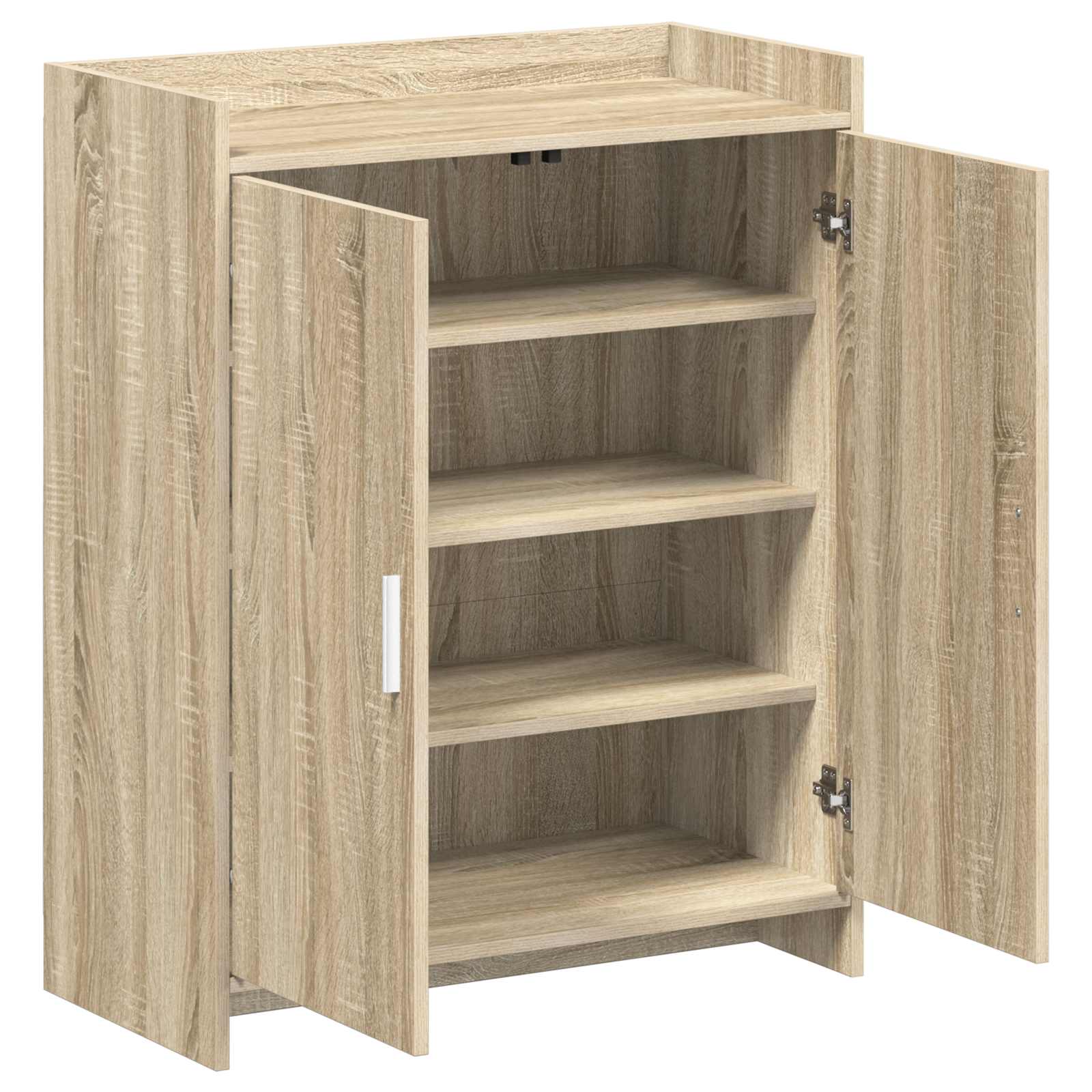 Mobile per scarpe con porta Rovere Sonoma 73,5 x 36 x 92 cm