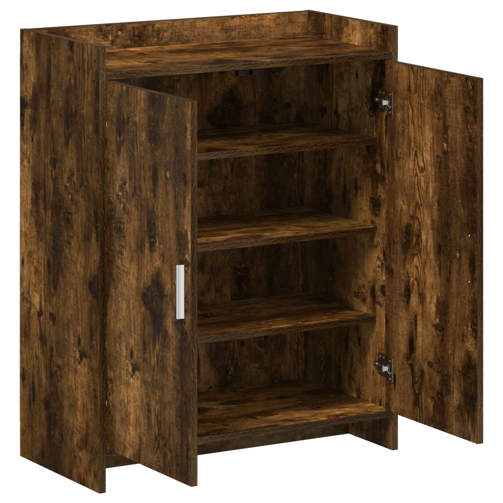 Mobile per scarpe con porta Rovere Fumo 73,5 x 36 x 92 cm