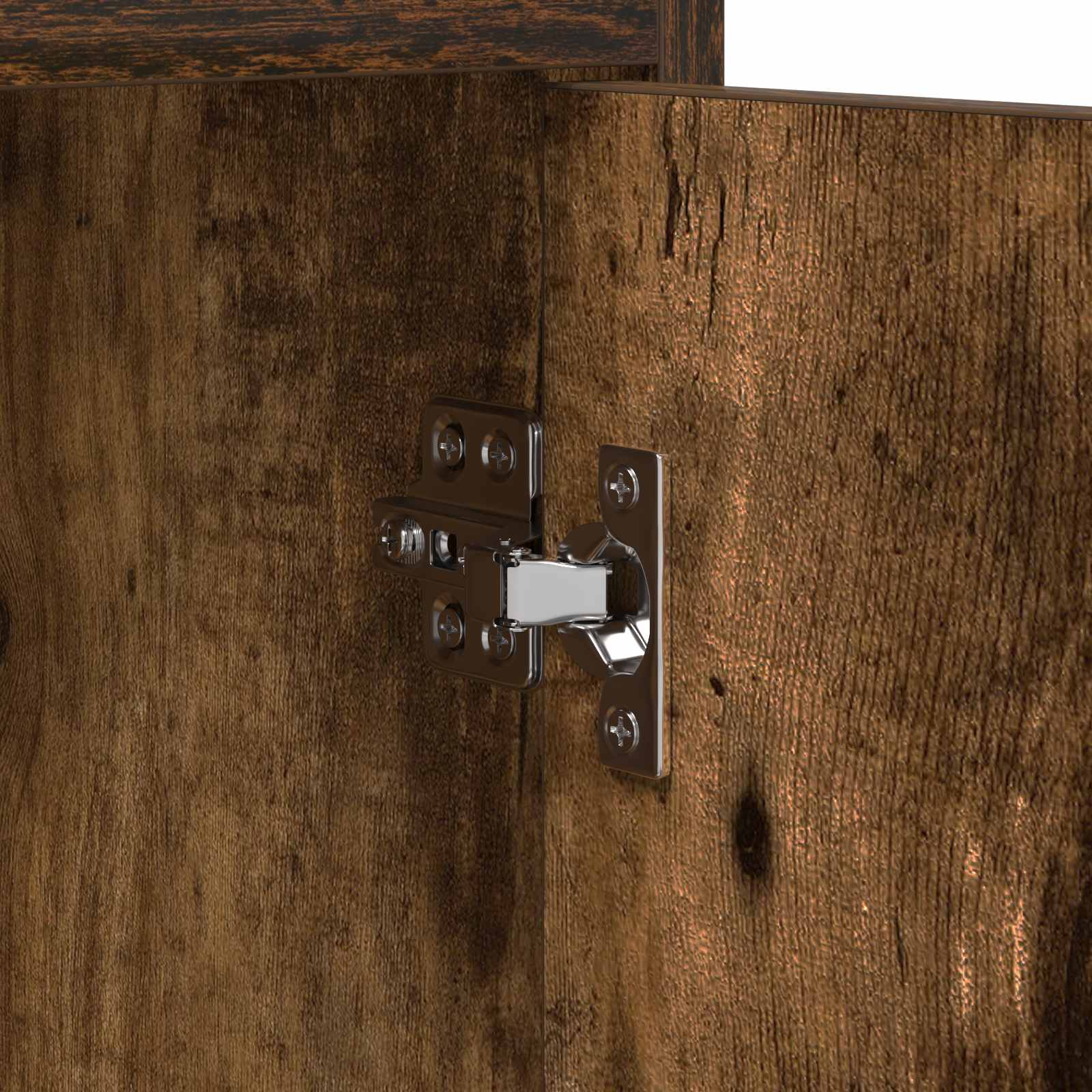Mobile per scarpe con porta Rovere Fumo 73,5 x 36 x 92 cm
