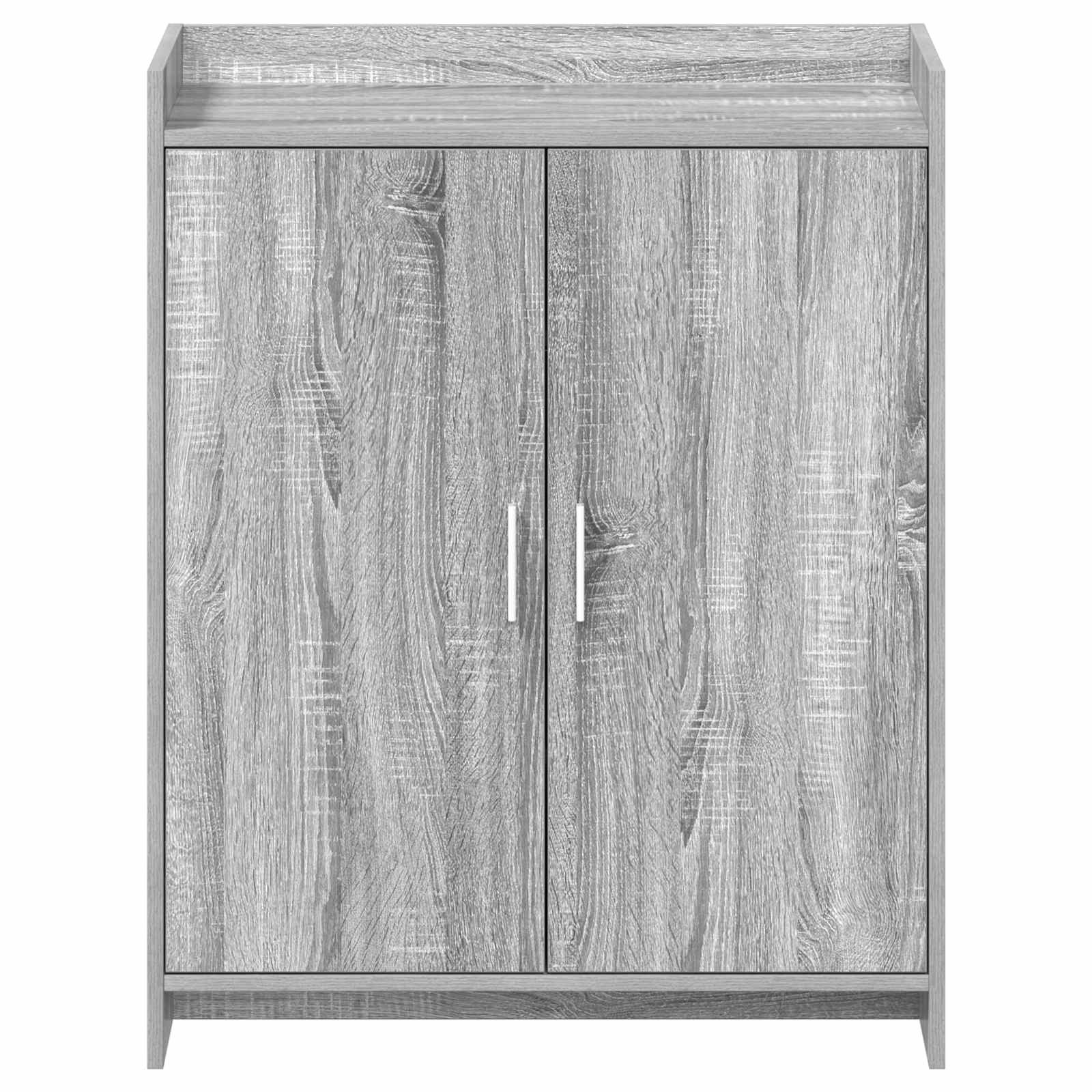 Mobile per scarpe con porta Sonoma grigio 73,5 x 36 x 92 cm