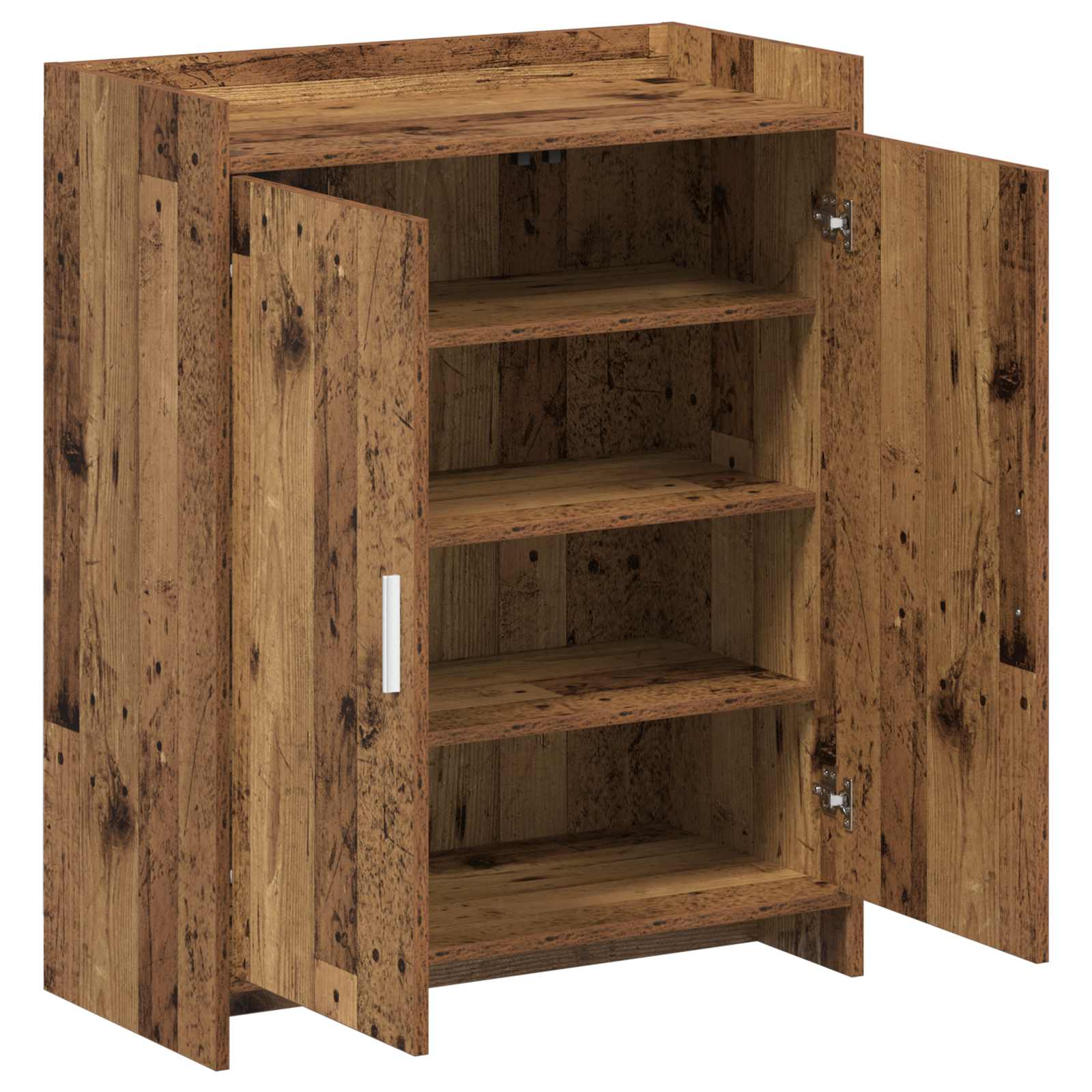 Mobile per scarpe con porta Legno antico 73,5 x 36 x 92 cm