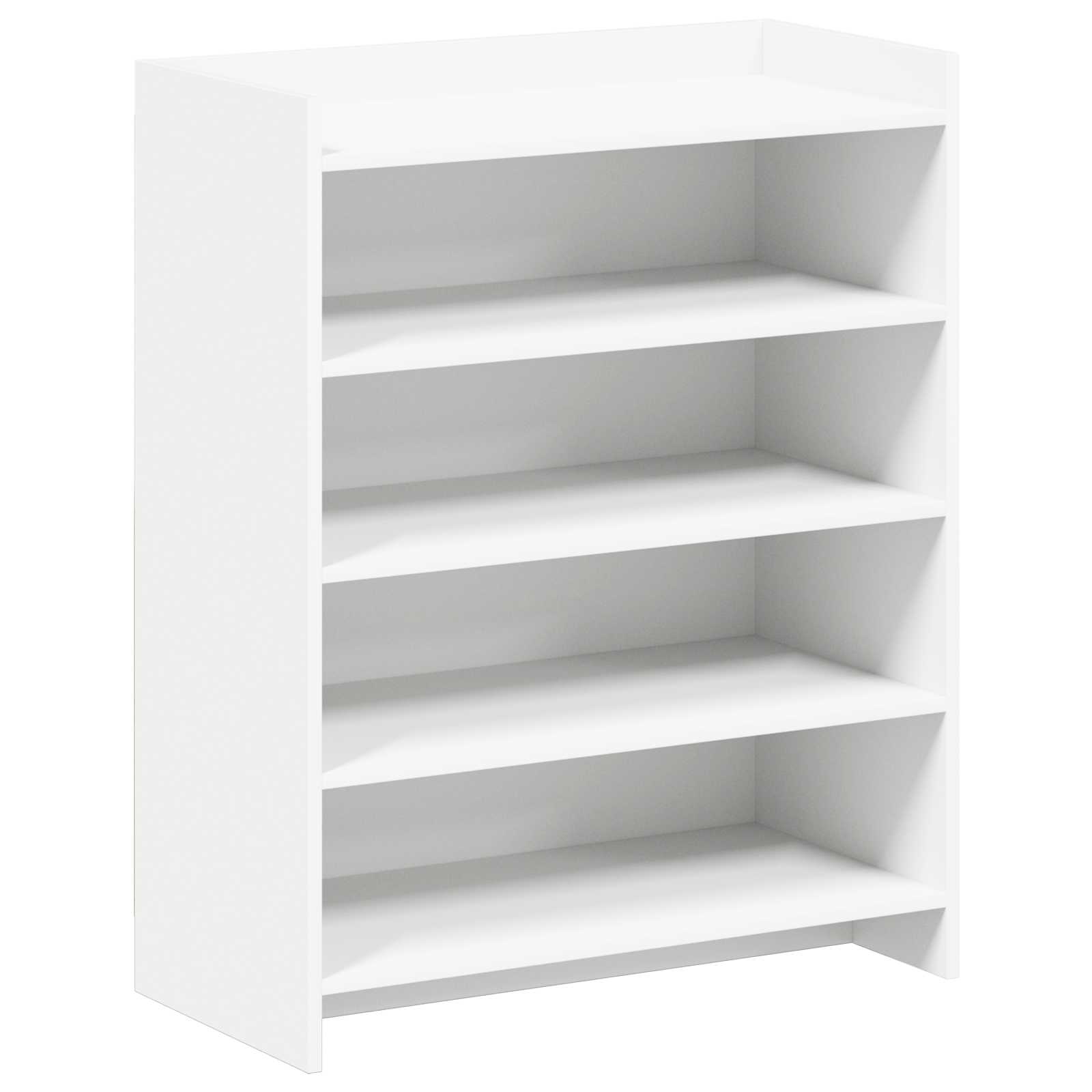 Mobile per scarpe Bianco 73,5 x 36 x 92 cm Legno ingegnerizzato
