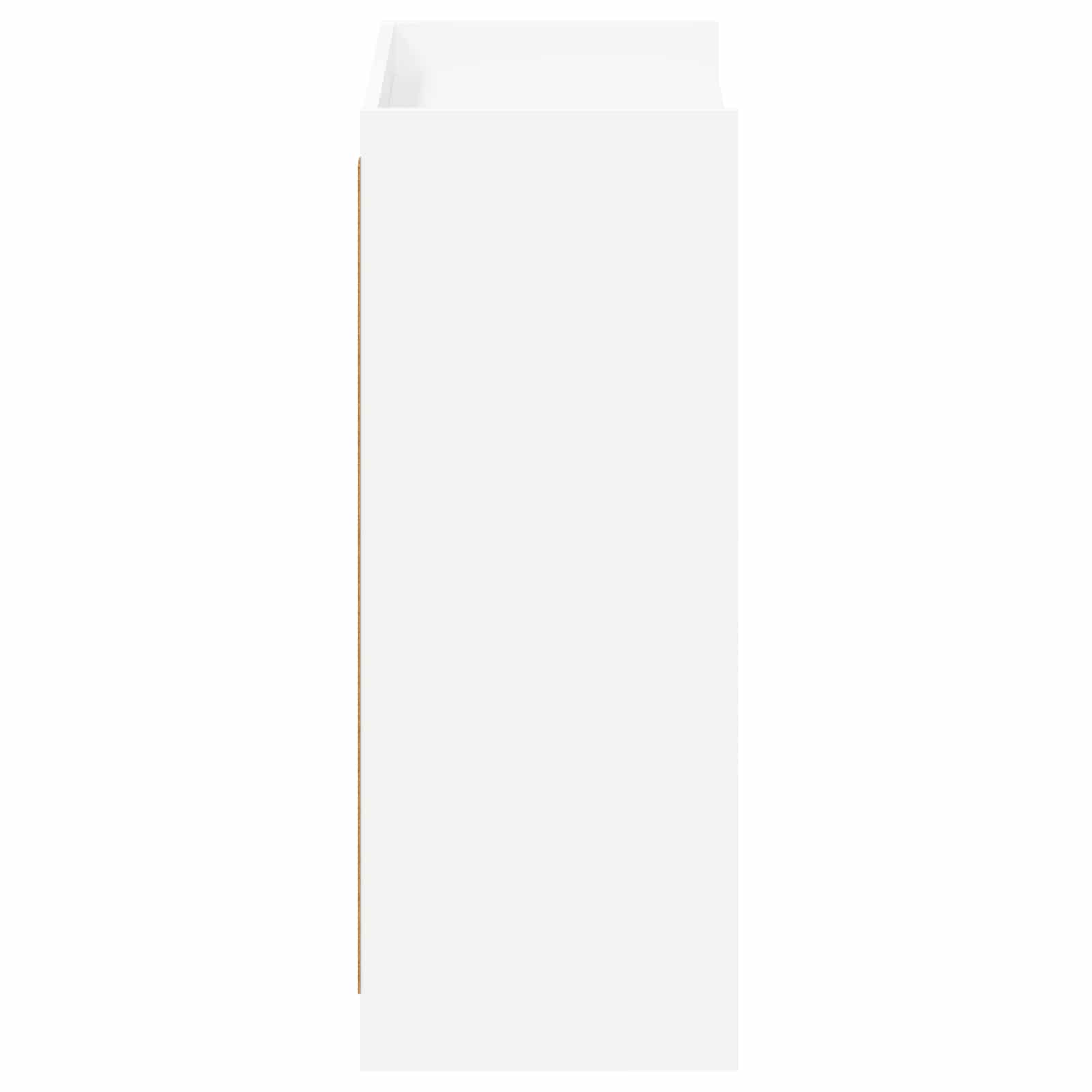 Mobile per scarpe Bianco 73,5 x 36 x 92 cm Legno ingegnerizzato