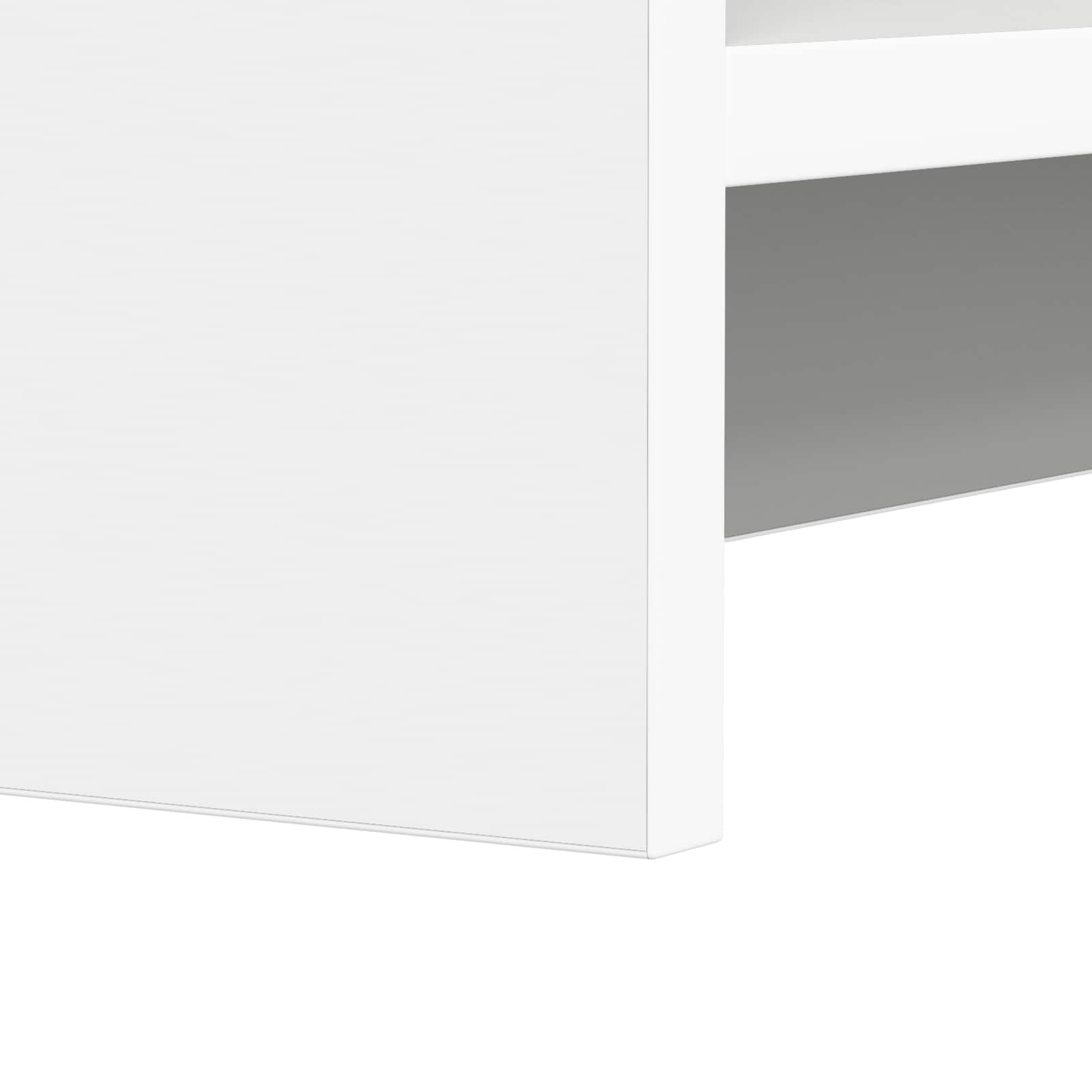 Mobile per scarpe Bianco 73,5 x 36 x 92 cm Legno ingegnerizzato