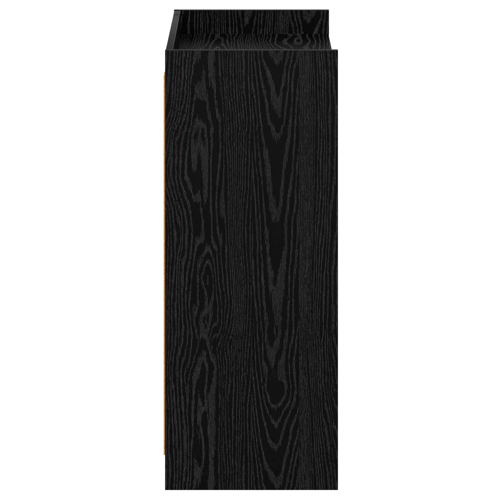 Mobile per scarpe Rovere Nero 73,5 x 36 x 92 cm
