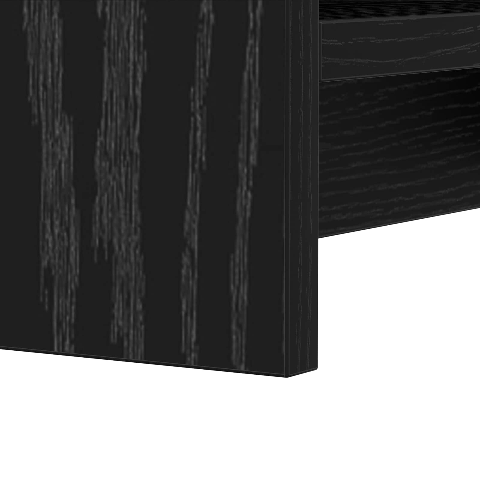 Mobile per scarpe Rovere Nero 73,5 x 36 x 92 cm