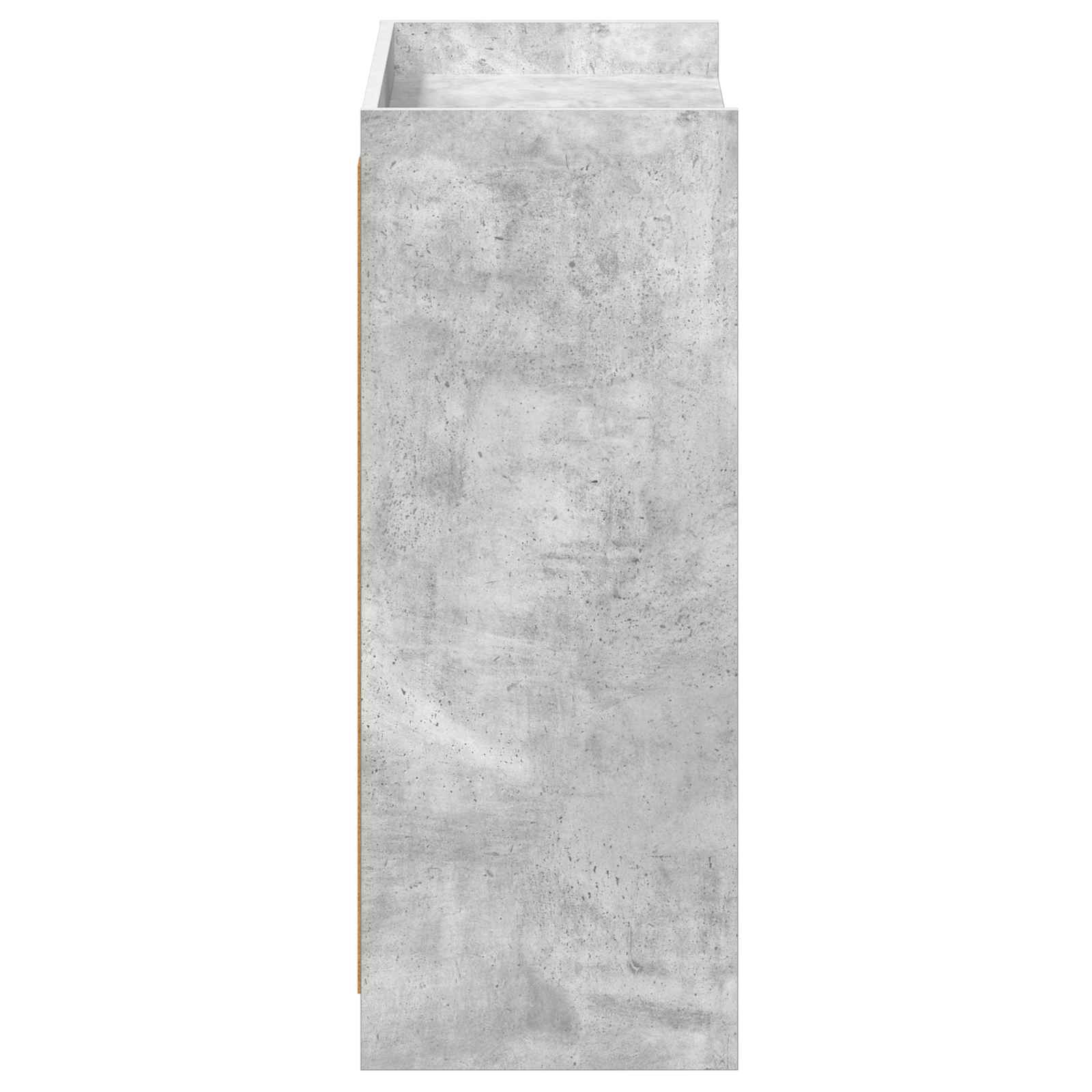 Mobile per scarpe Grigio Cemento 73,5 x 36 x 92 cm