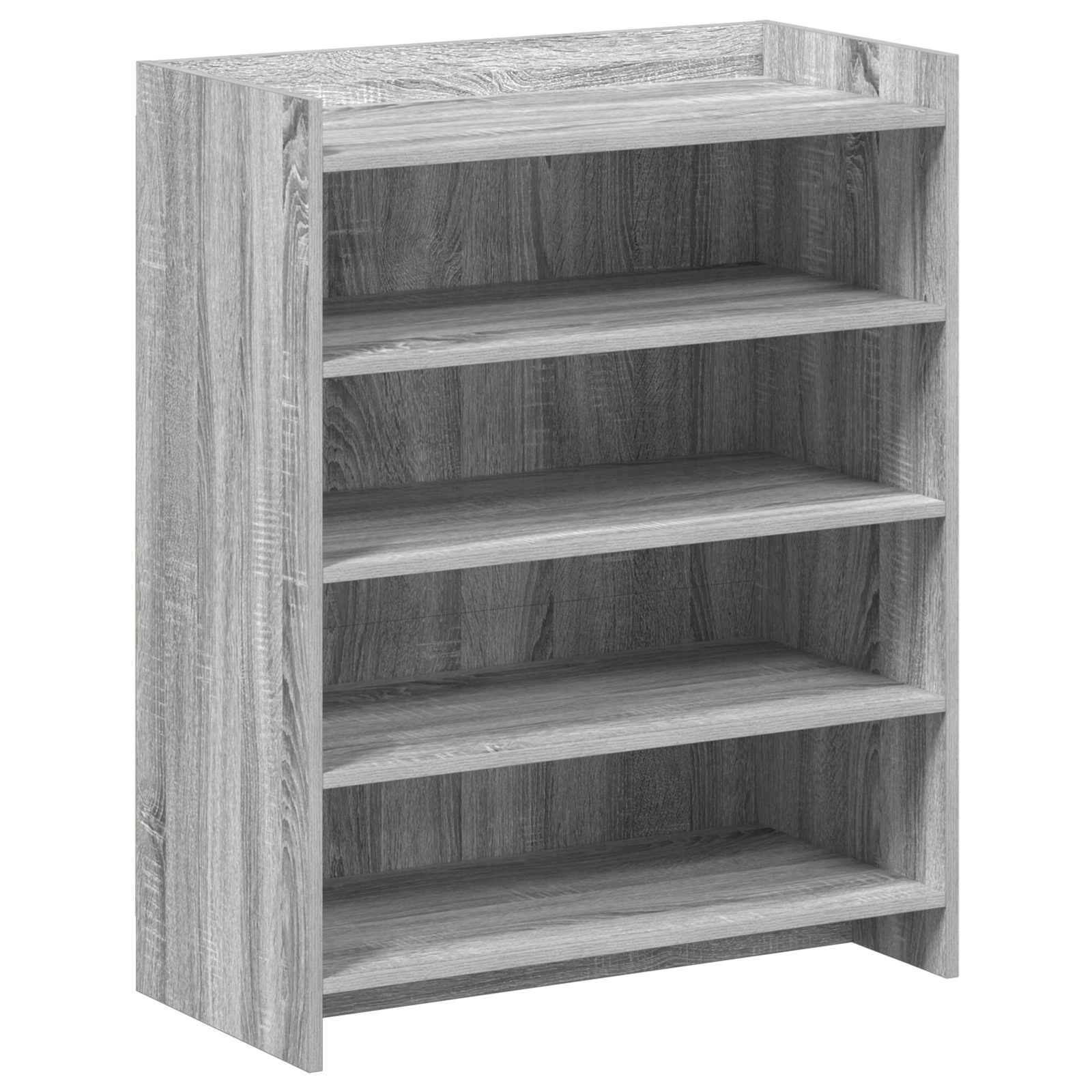 Mobile per scarpe Sonoma grigio 73,5 x 36 x 92 cm