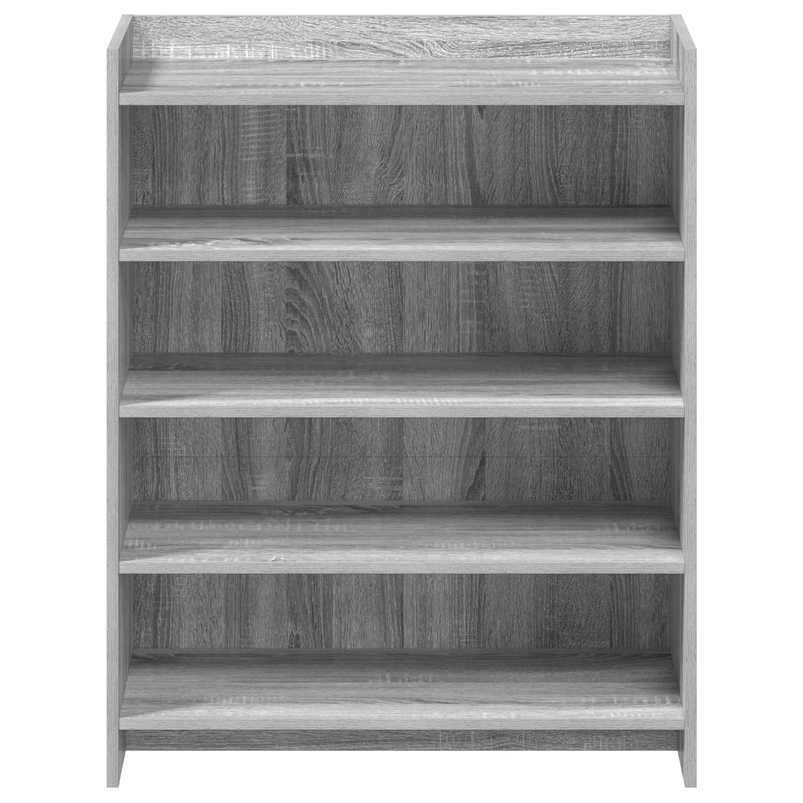 Mobile per scarpe Sonoma grigio 73,5 x 36 x 92 cm
