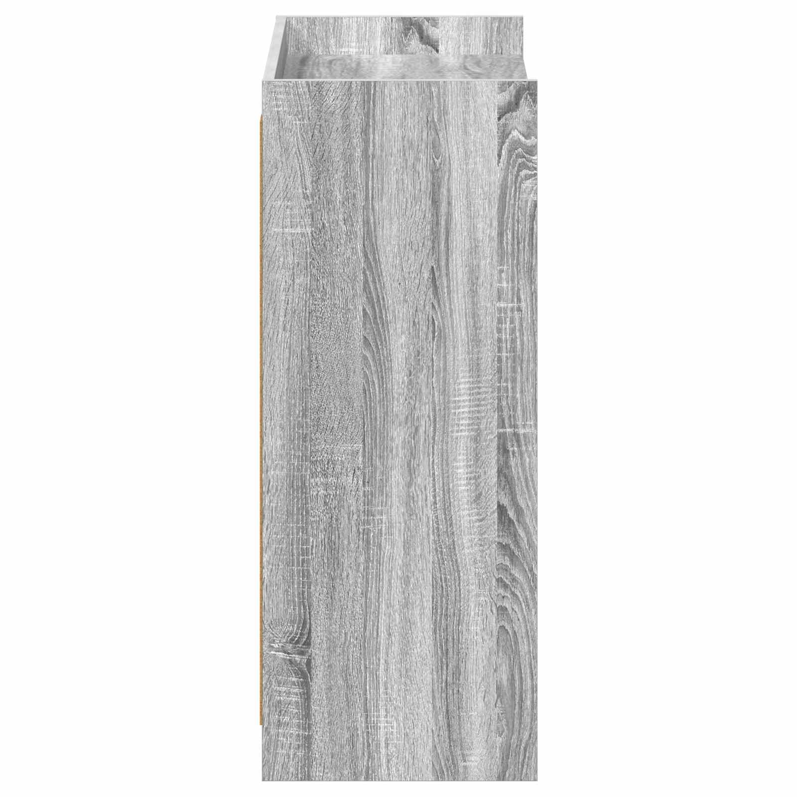 Mobile per scarpe Sonoma grigio 73,5 x 36 x 92 cm