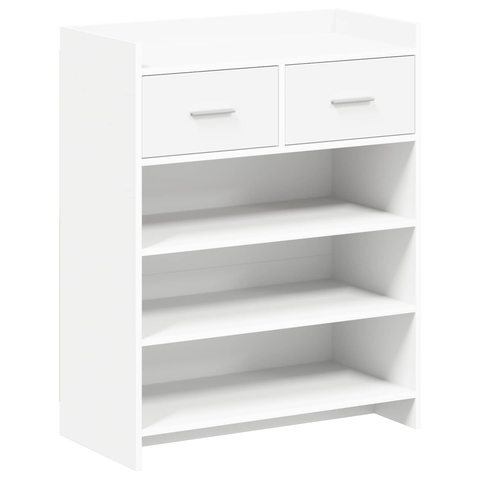 Mobile per scarpe 73,5 x 36 x 92 cm Legno ingegnerizzato Bianco