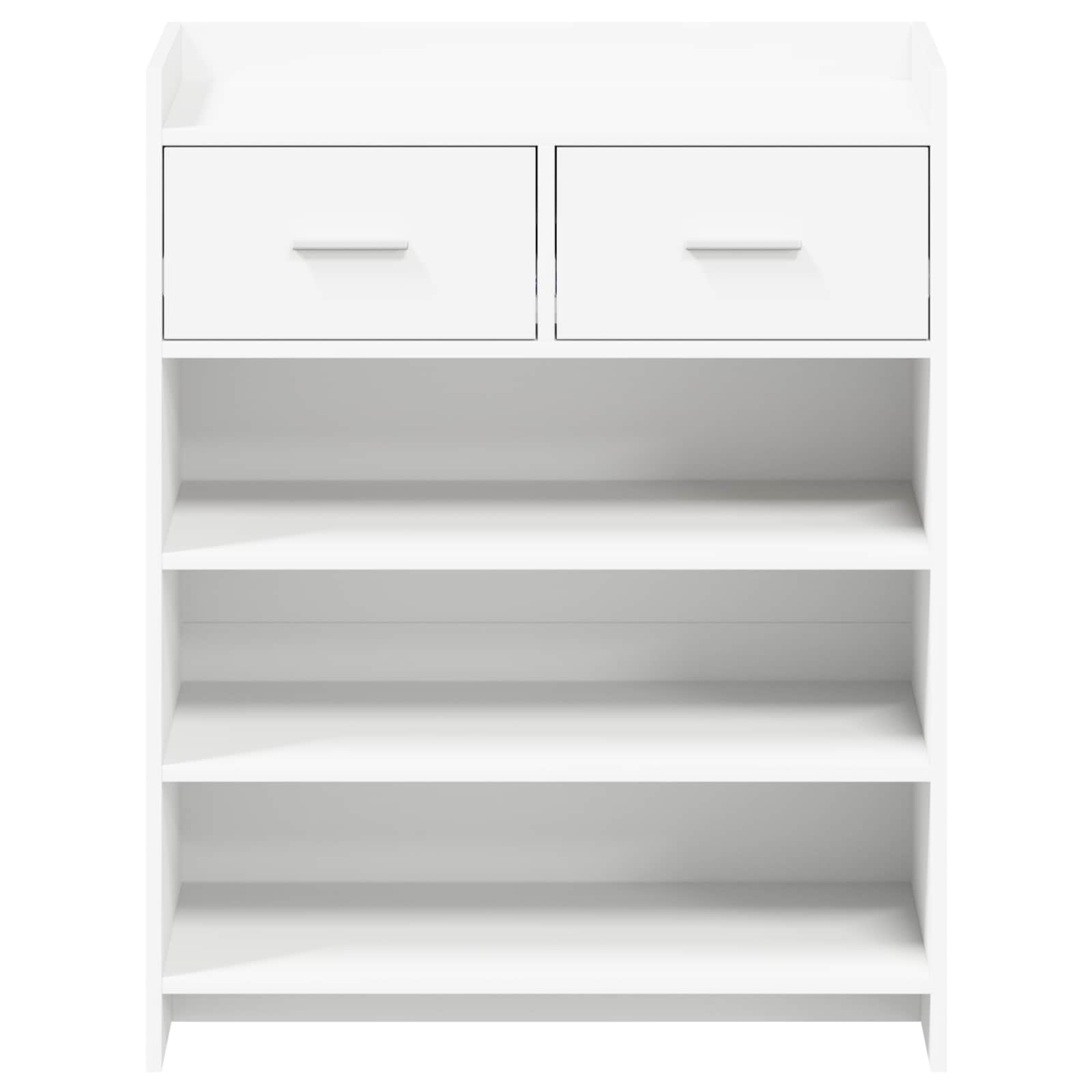 Mobile per scarpe 73,5 x 36 x 92 cm Legno ingegnerizzato Bianco