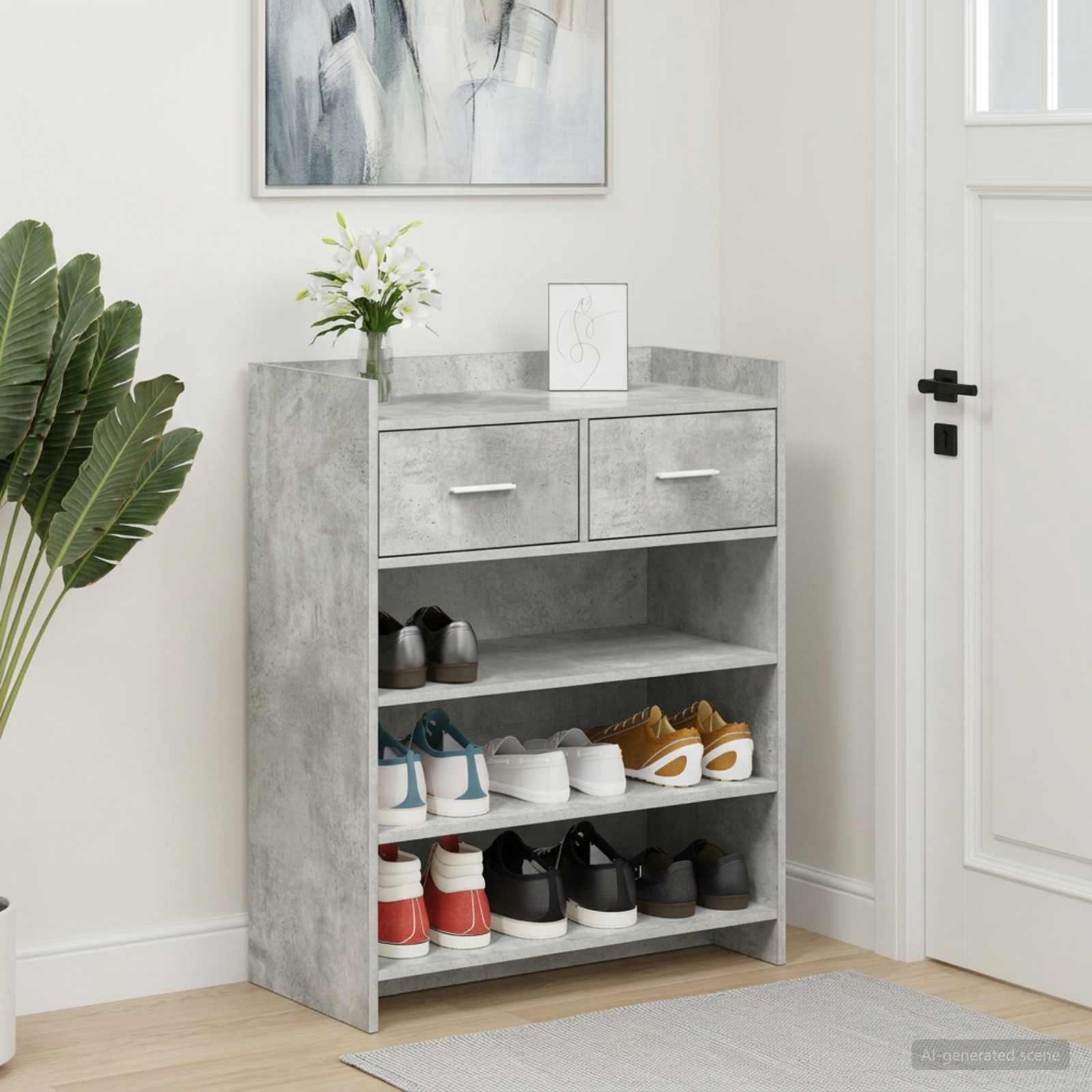 Mobile per scarpe 73,5 x 36 x 92 cm Legno ingegnerizzato