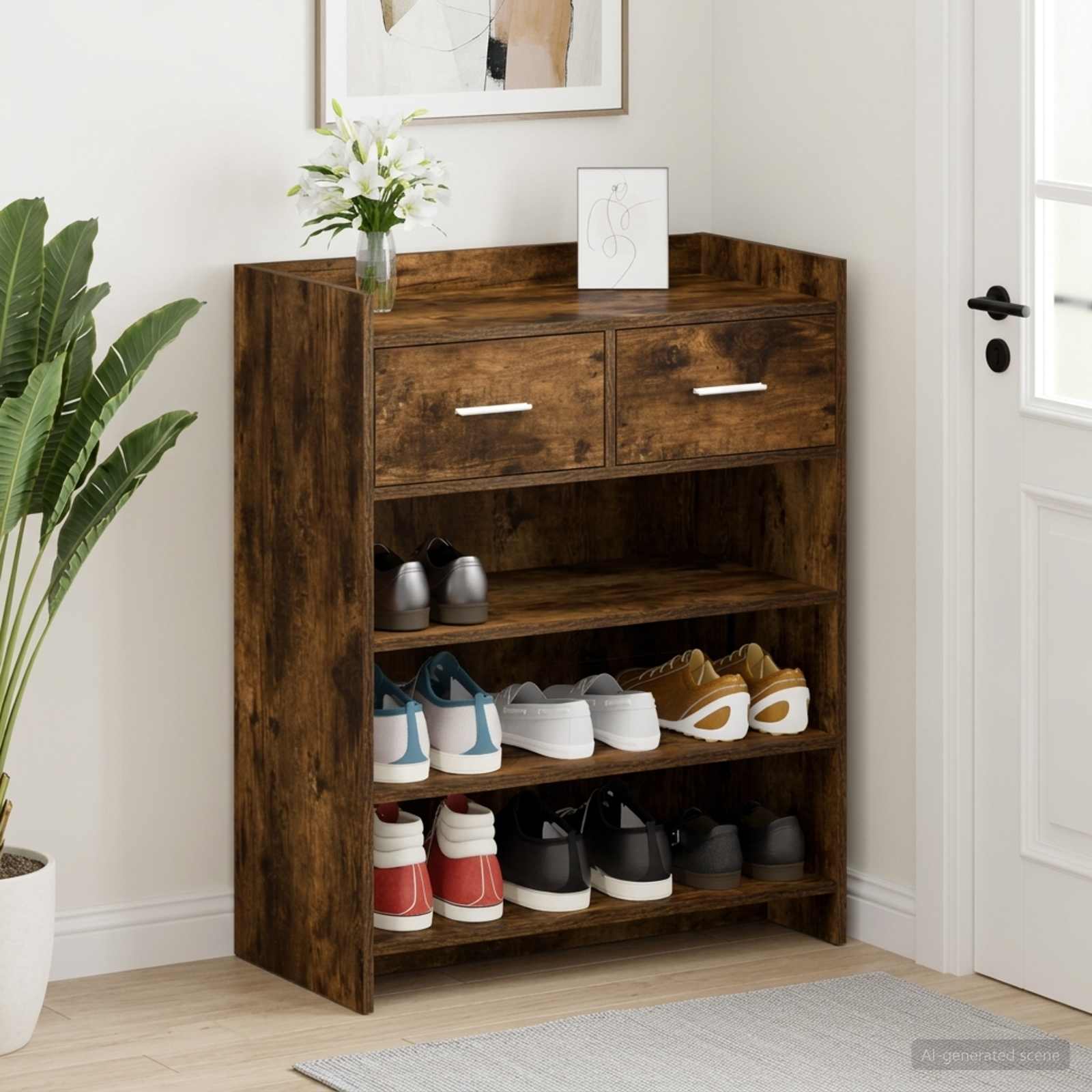 Mobile per scarpe 73,5 x 36 x 92 cm Legno ingegnerizzato