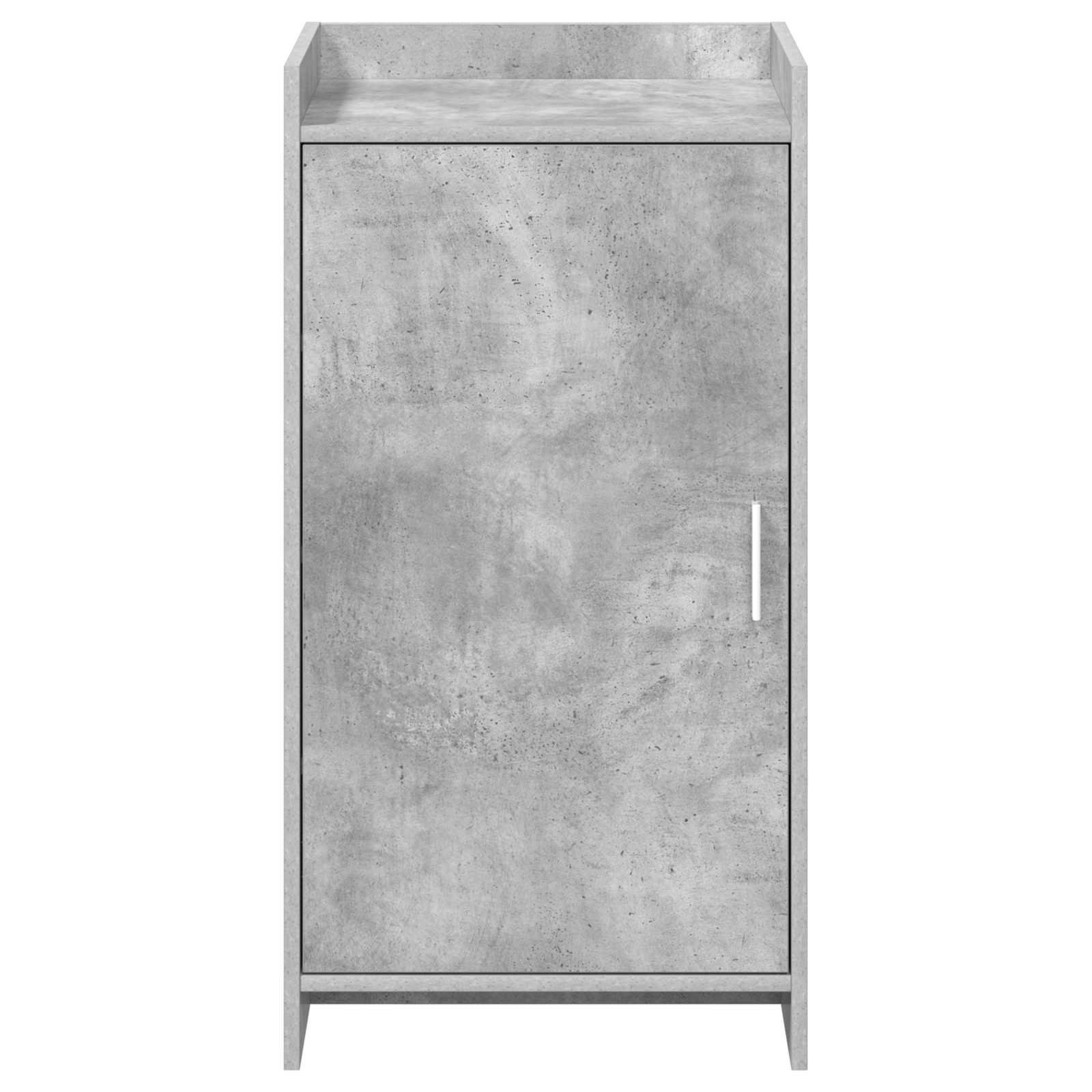 Mobile per scarpe con porta Grigio Cemento 48 x 36 x 92 cm