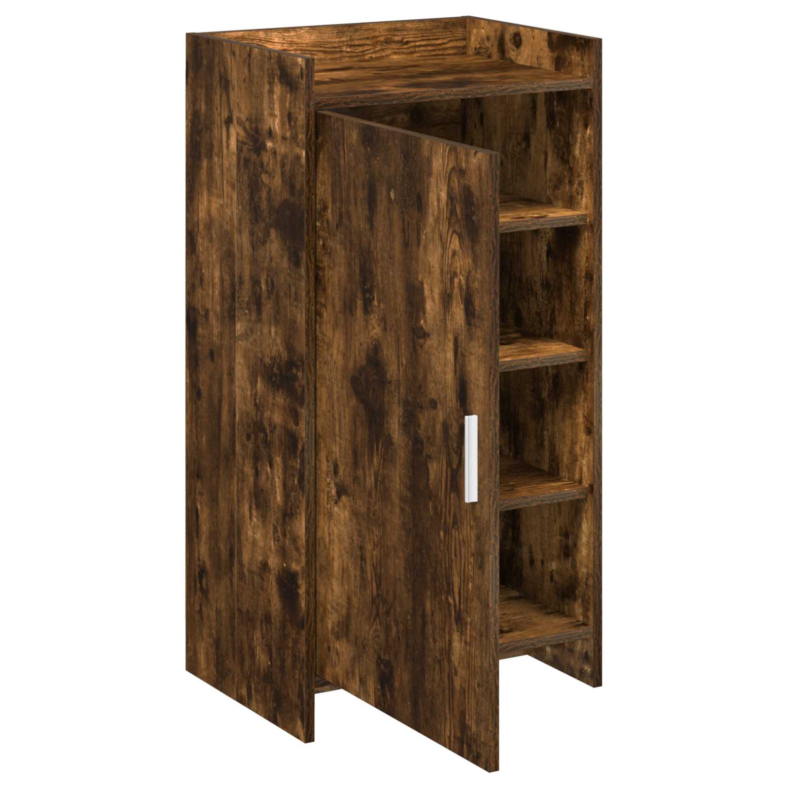 Mobile per scarpe con archiviazione Rovere Fumo 48 x 36 x 92 cm