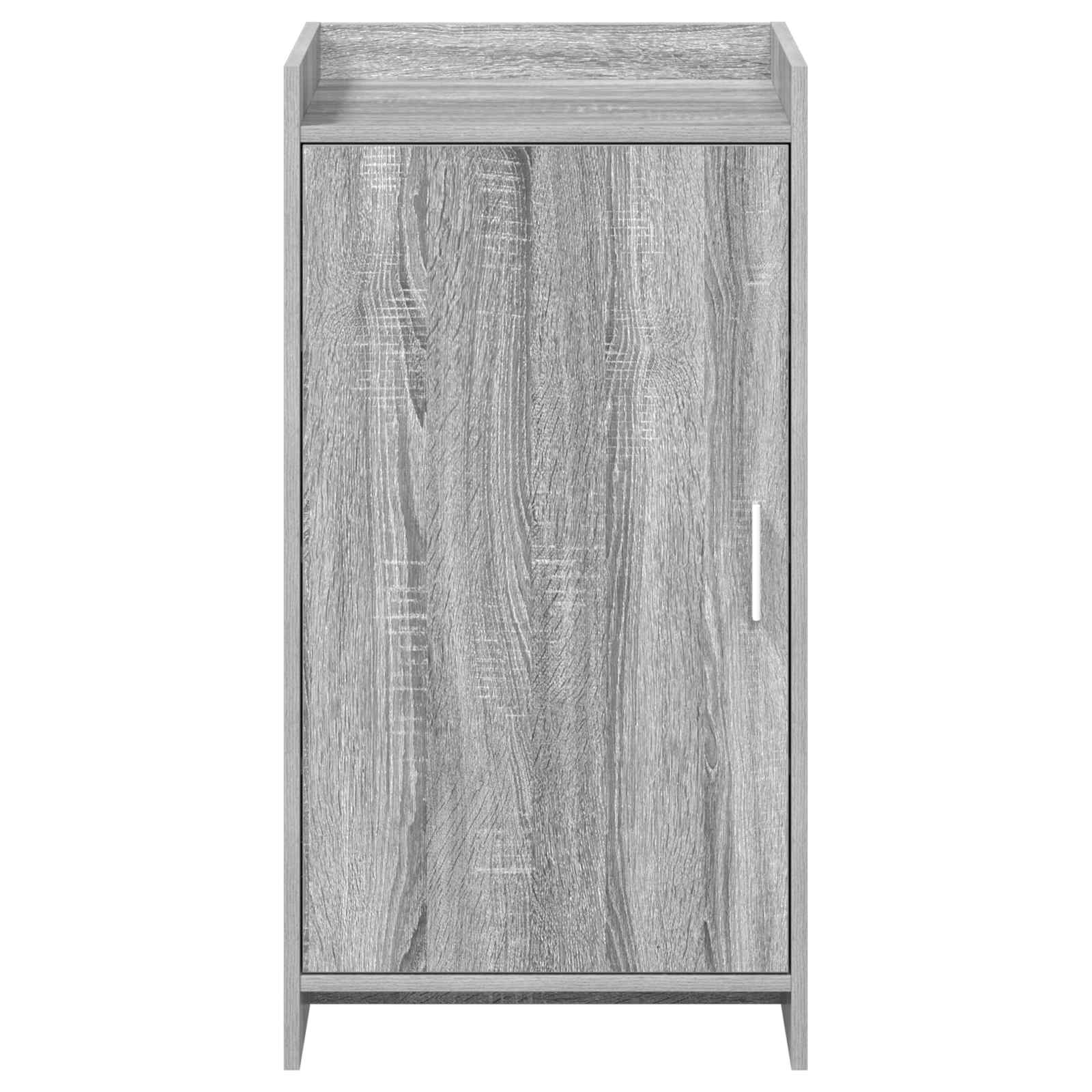 Mobile per scarpe con porta Sonoma grigio 48 x 36 x 92 cm