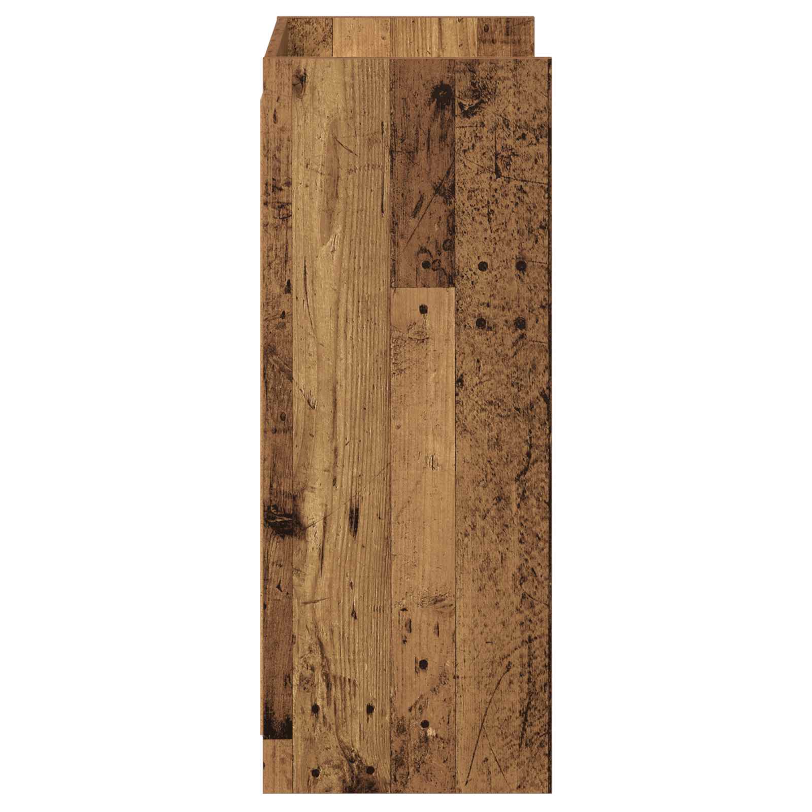 Mobile per scarpe con porta Legno antico 48 x 36 x 92 cm