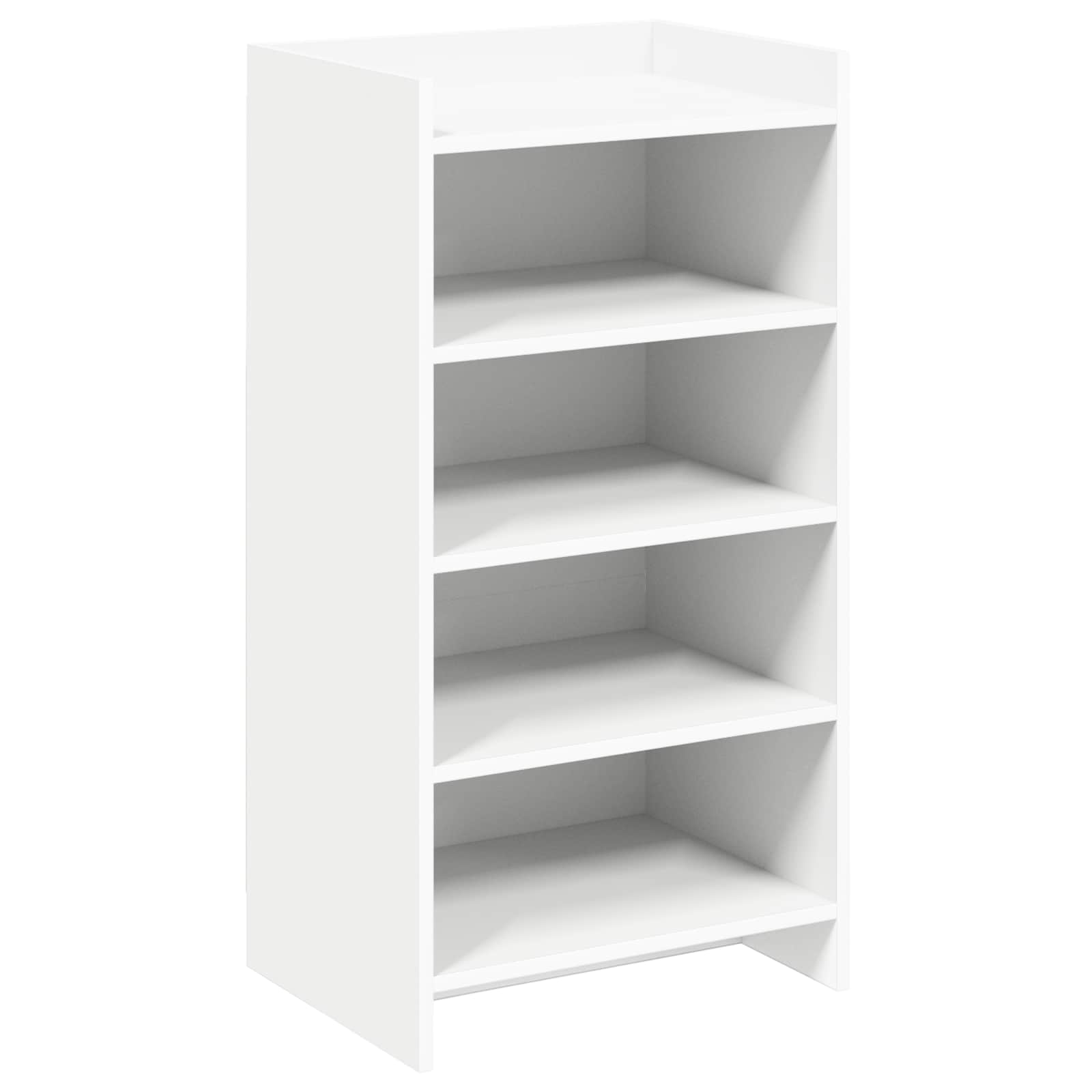 Mobile per scarpe Bianco 48 x 36 x 92 cm Legno ingegnerizzato