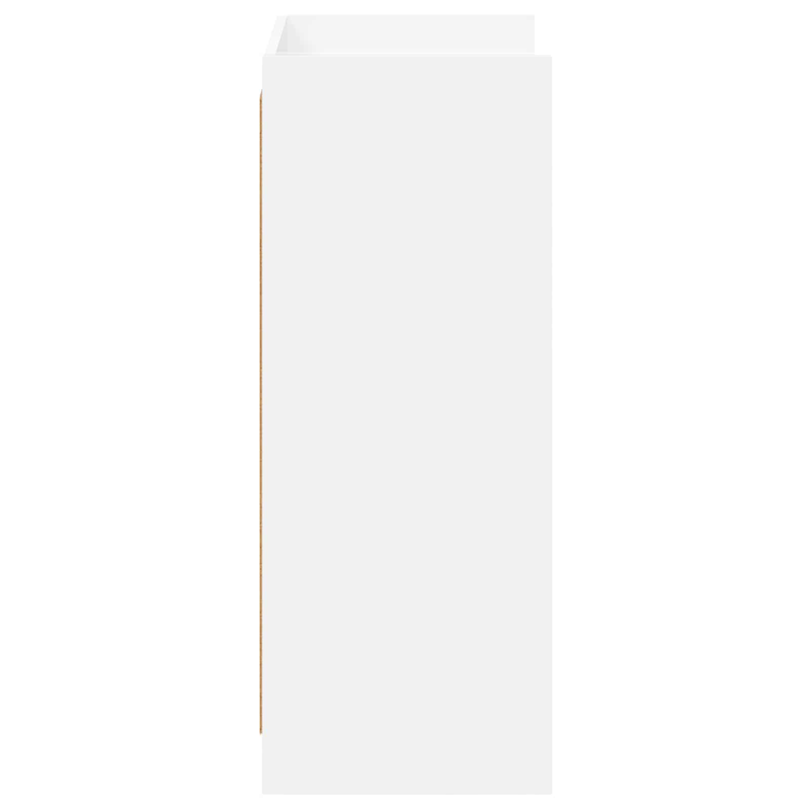 Mobile per scarpe Bianco 48 x 36 x 92 cm Legno ingegnerizzato