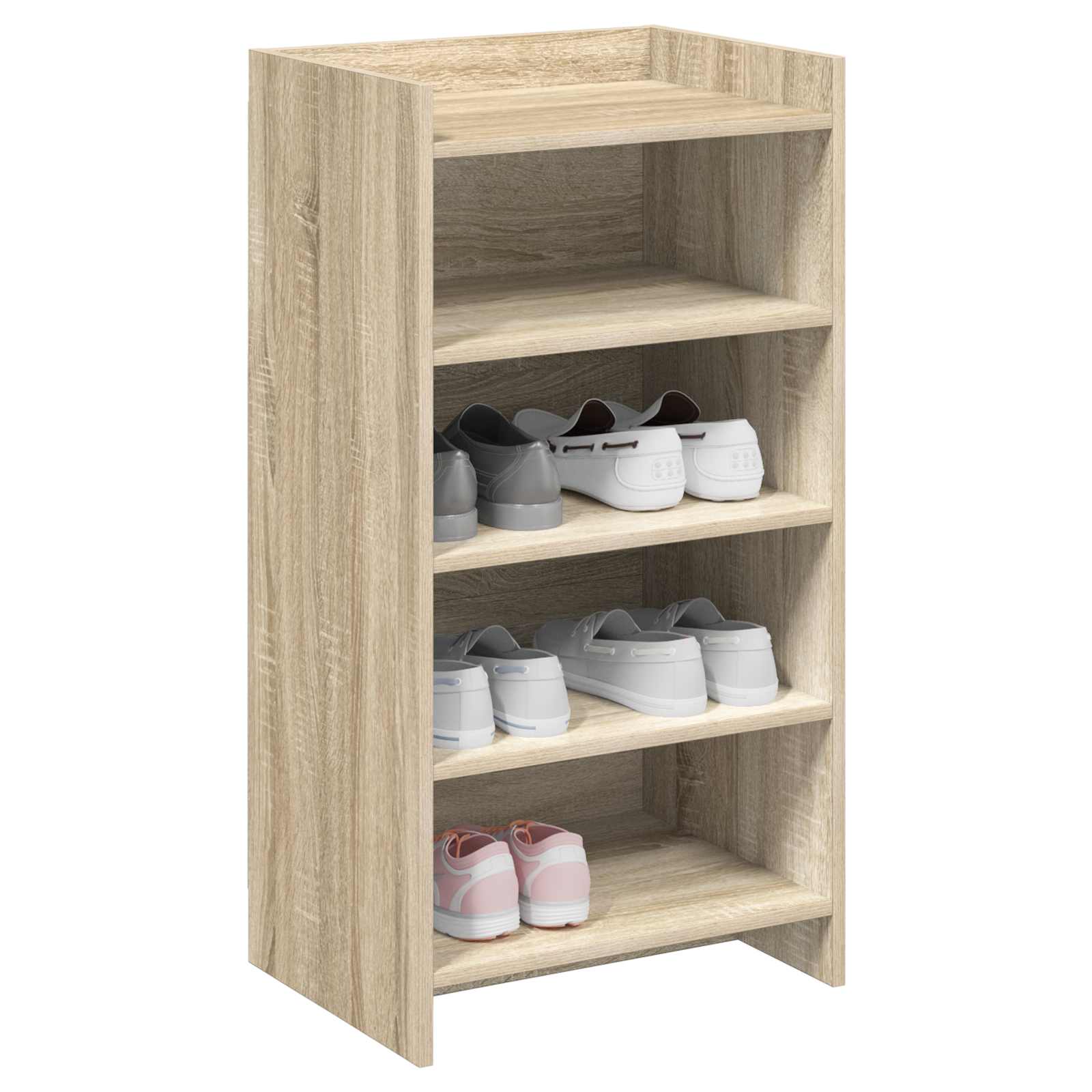 Mobile per scarpe Rovere Sonoma 48 x 36 x 92 cm