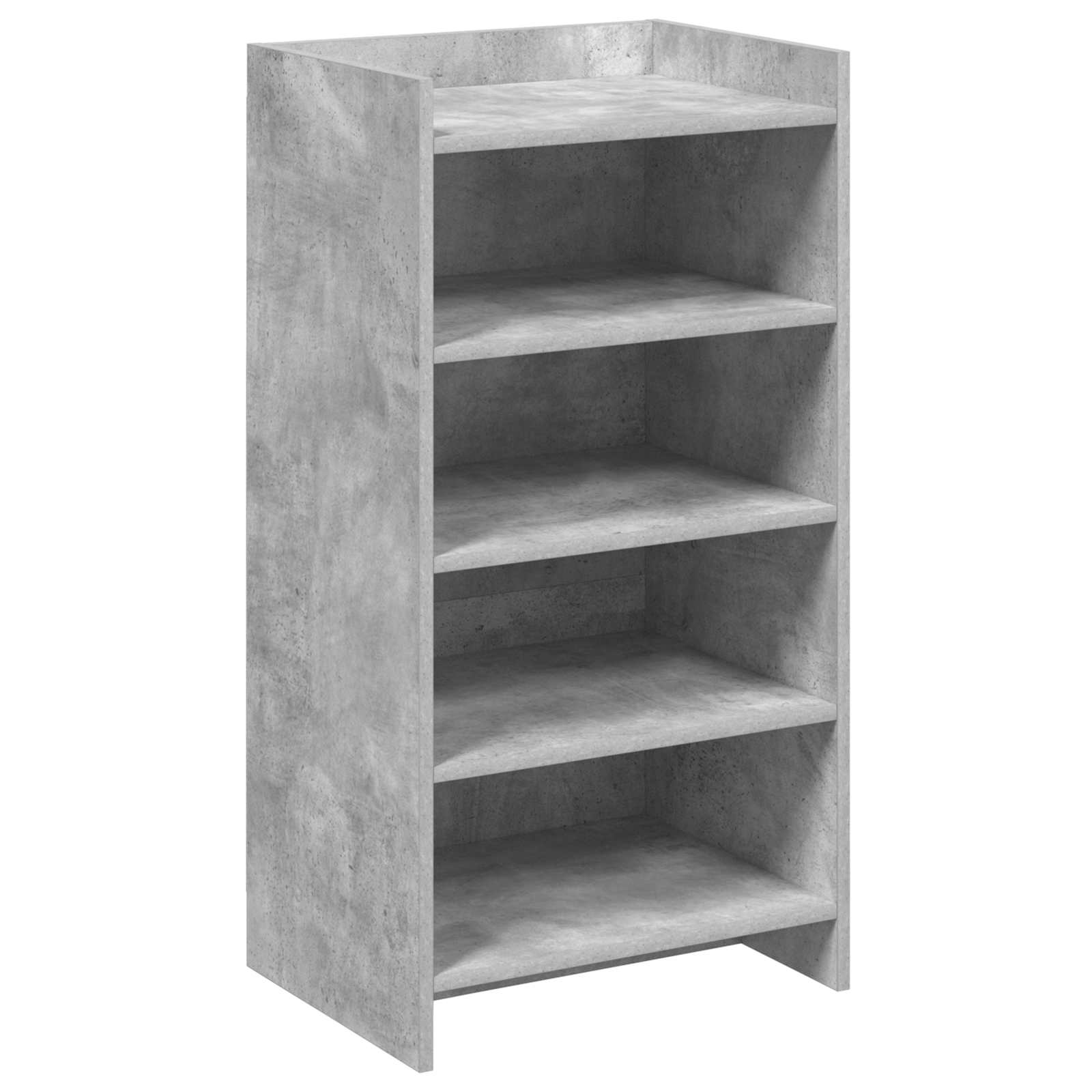 Mobile per scarpe Grigio Cemento 48 x 36 x 92 cm