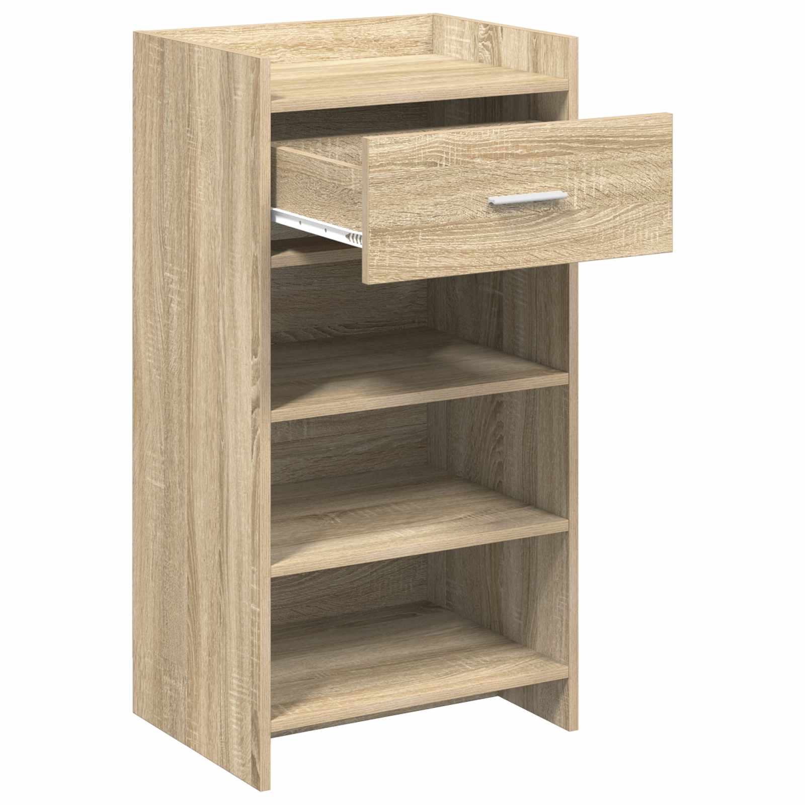 Mobile per scarpe con cassetto Rovere Sonoma 48 x 36 x 92 cm