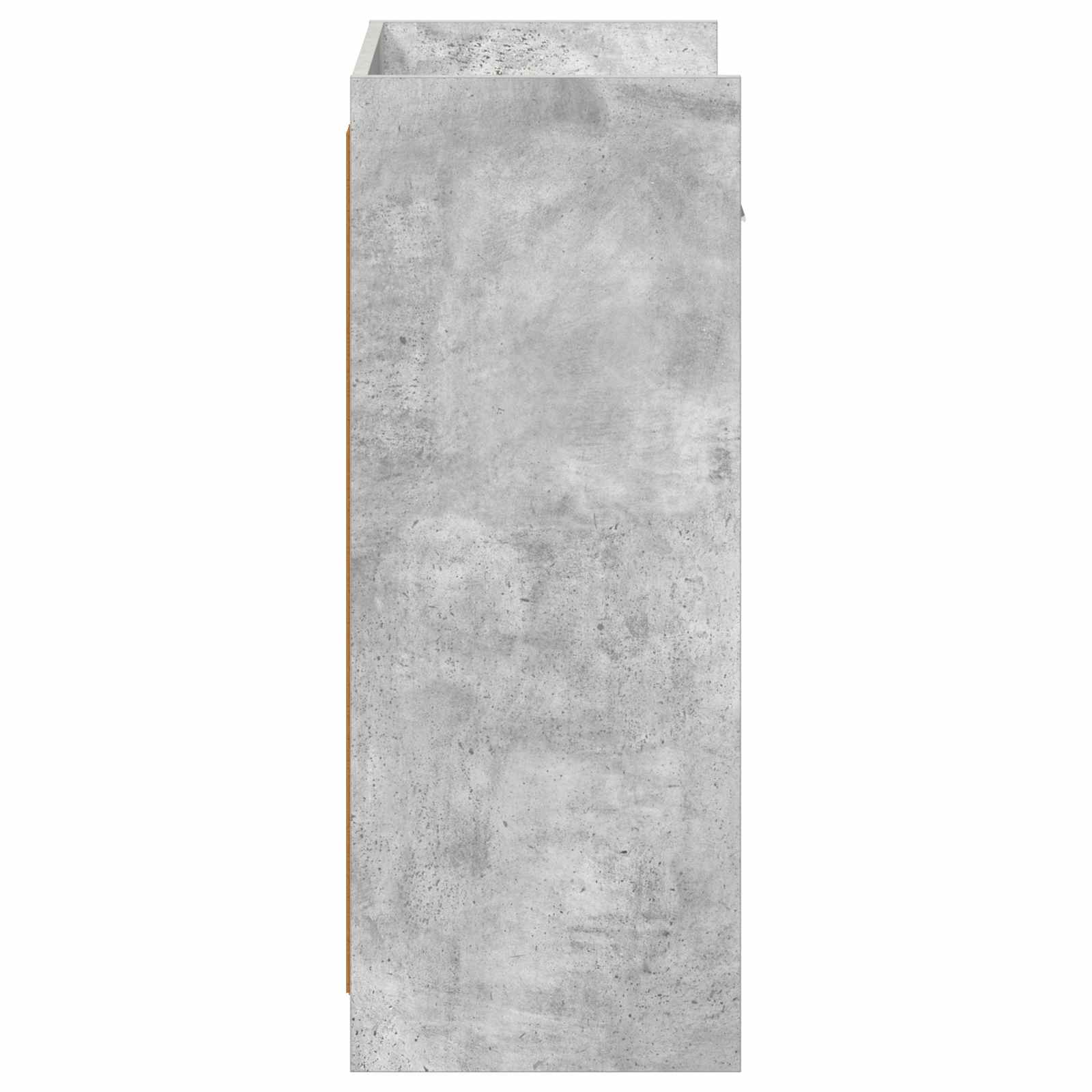 Mobile per scarpe con cassetto Grigio Cemento 48 x 36 x 92 cm