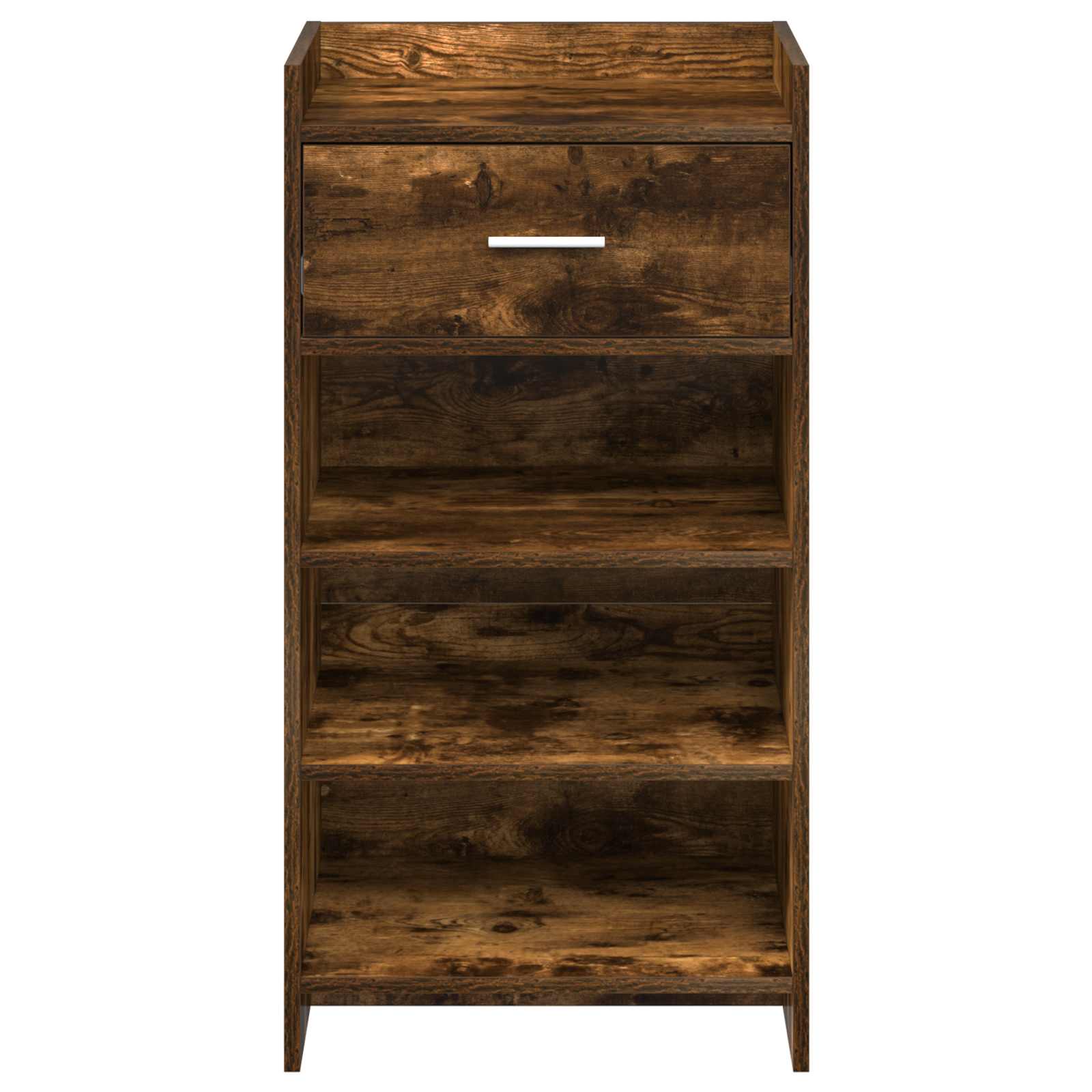 Mobile per scarpe con cassetto Rovere Fumo 48 x 36 x 92 cm