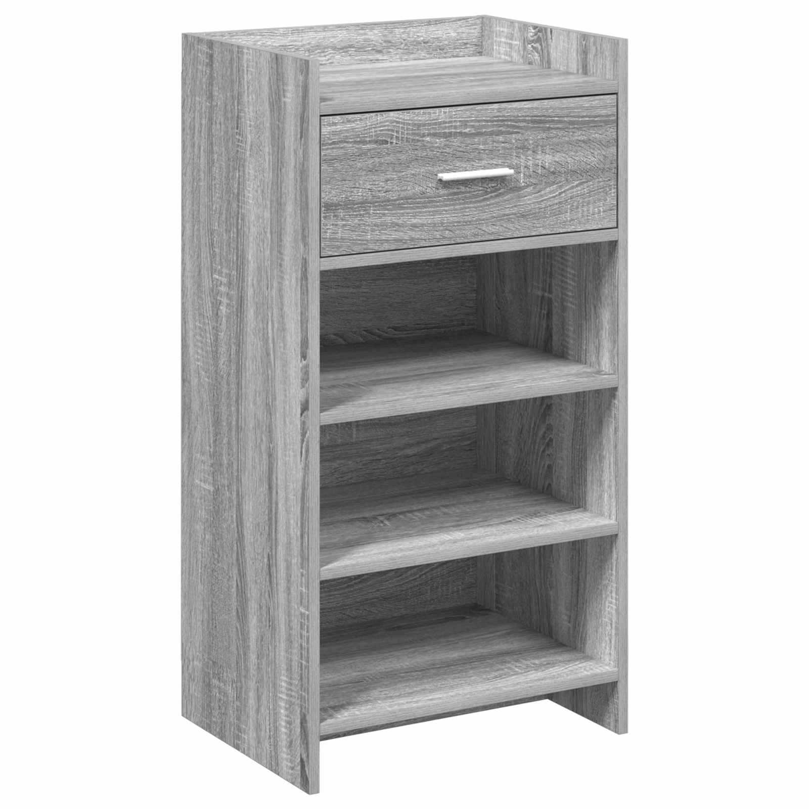 Mobile per scarpe con cassetto Sonoma grigio 48 x 36 x 92 cm
