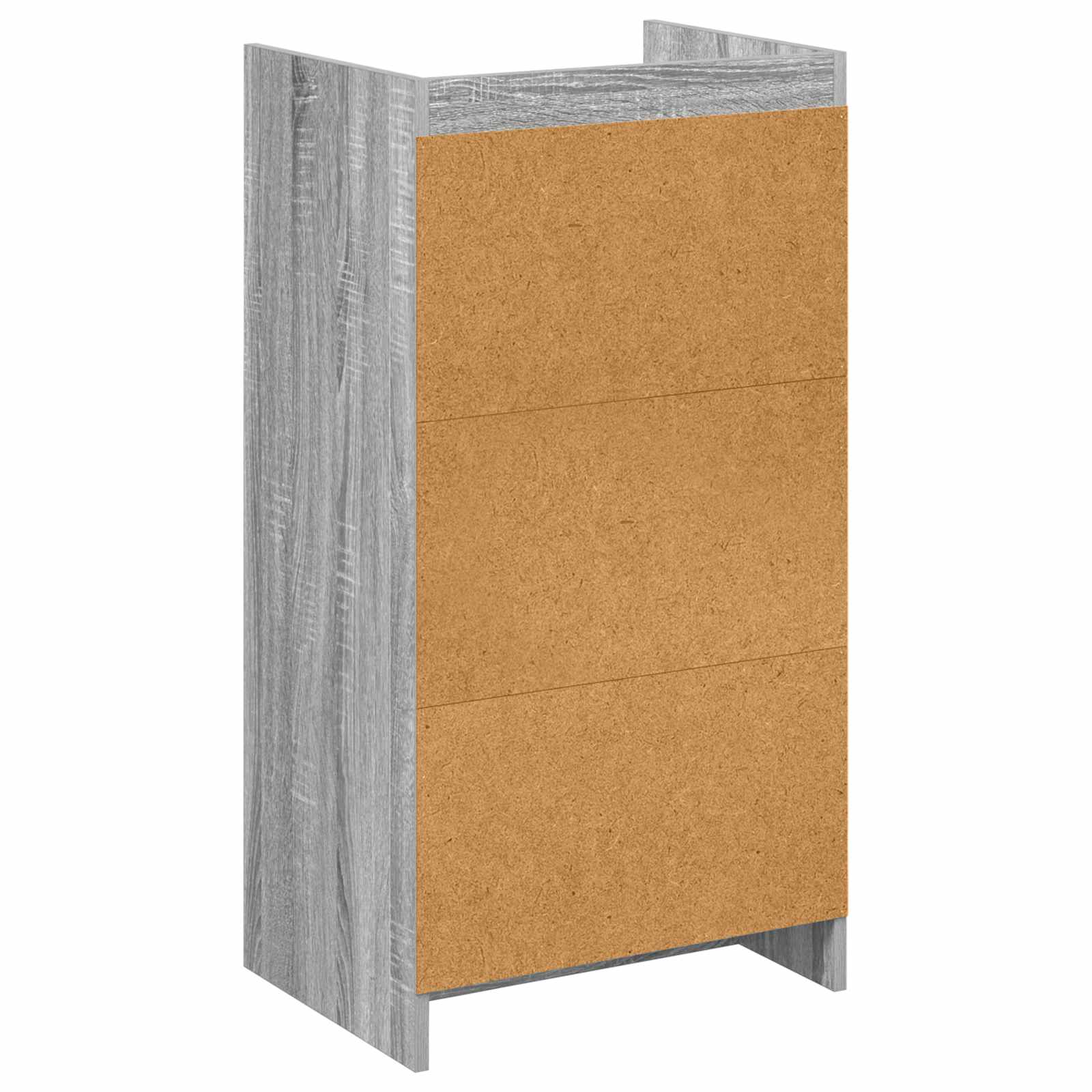 Mobile per scarpe con cassetto Sonoma grigio 48 x 36 x 92 cm
