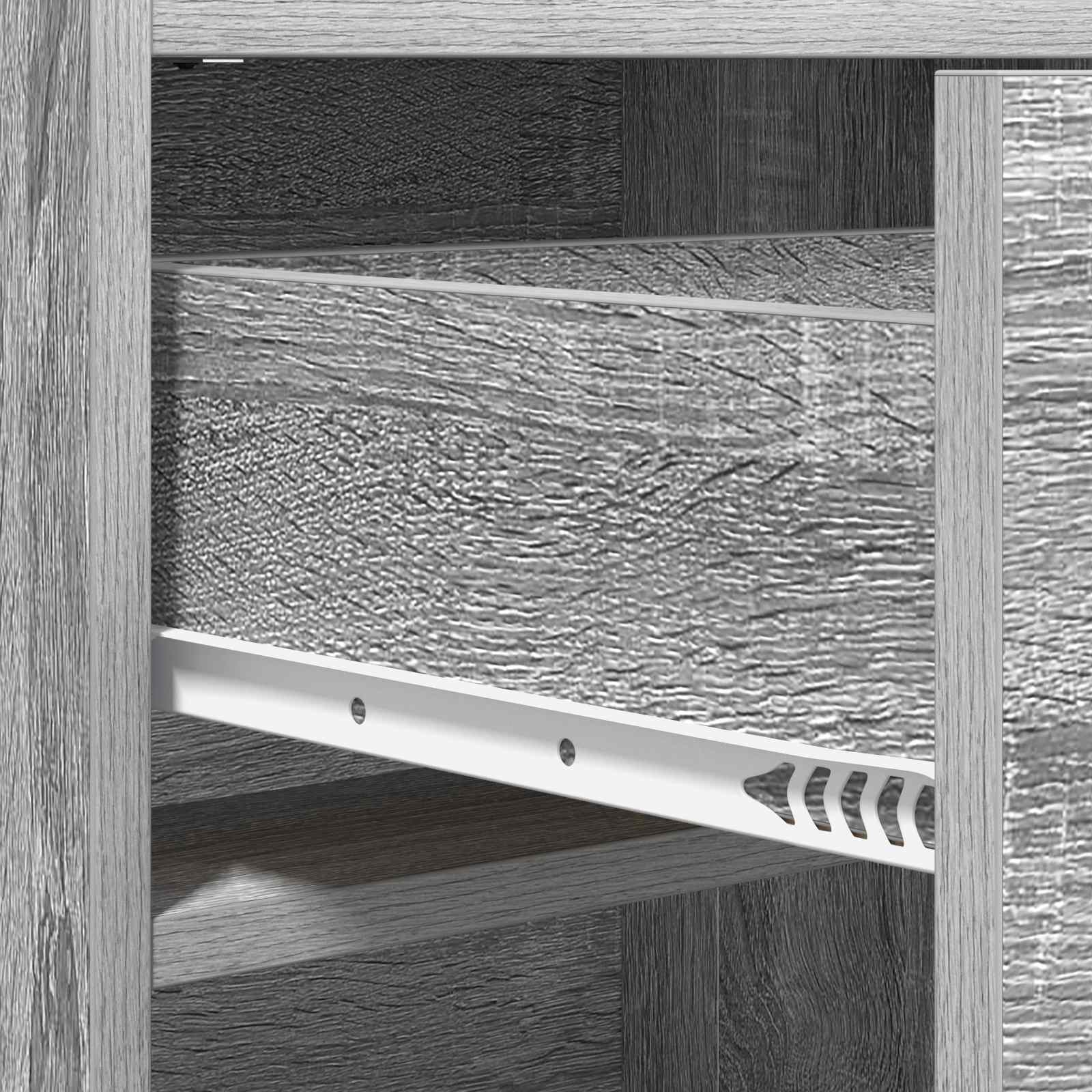 Mobile per scarpe con cassetto Sonoma grigio 48 x 36 x 92 cm