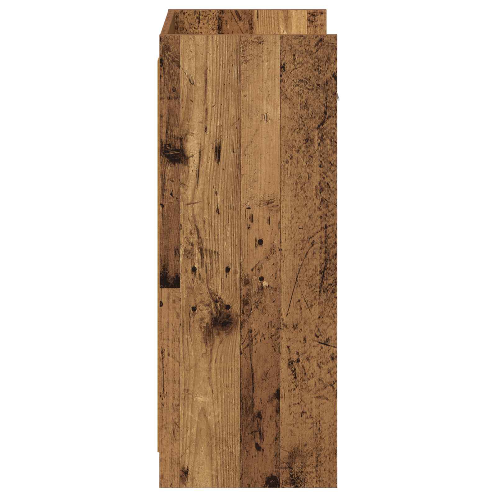 Mobile per scarpe con cassetto Legno antico 48 x 36 x 92 cm