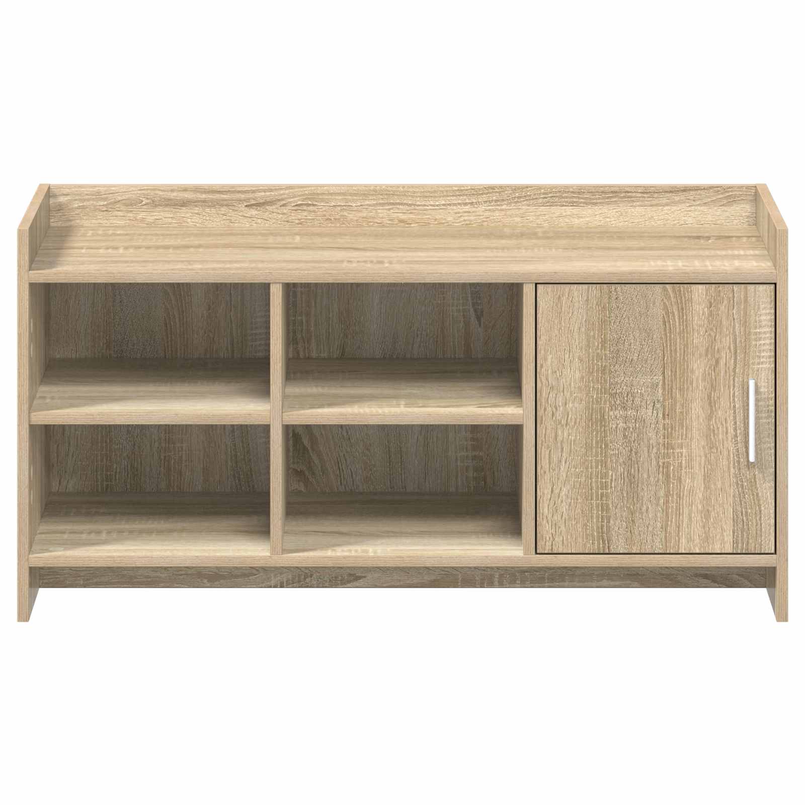 Mobile per scarpe con porta Rovere Sonoma 100 x 39,5 x 51 cm