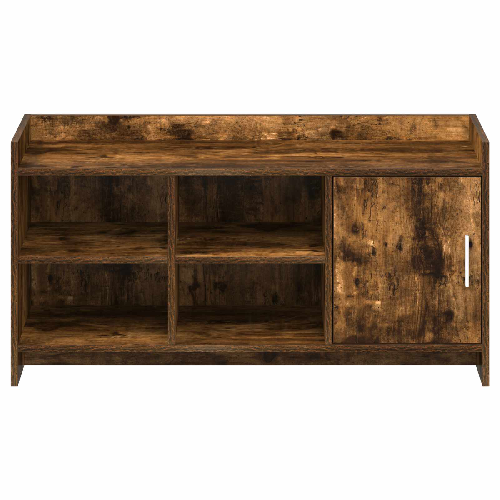 Mobile per scarpe con porta Rovere Fumo 100 x 39,5 x 51 cm