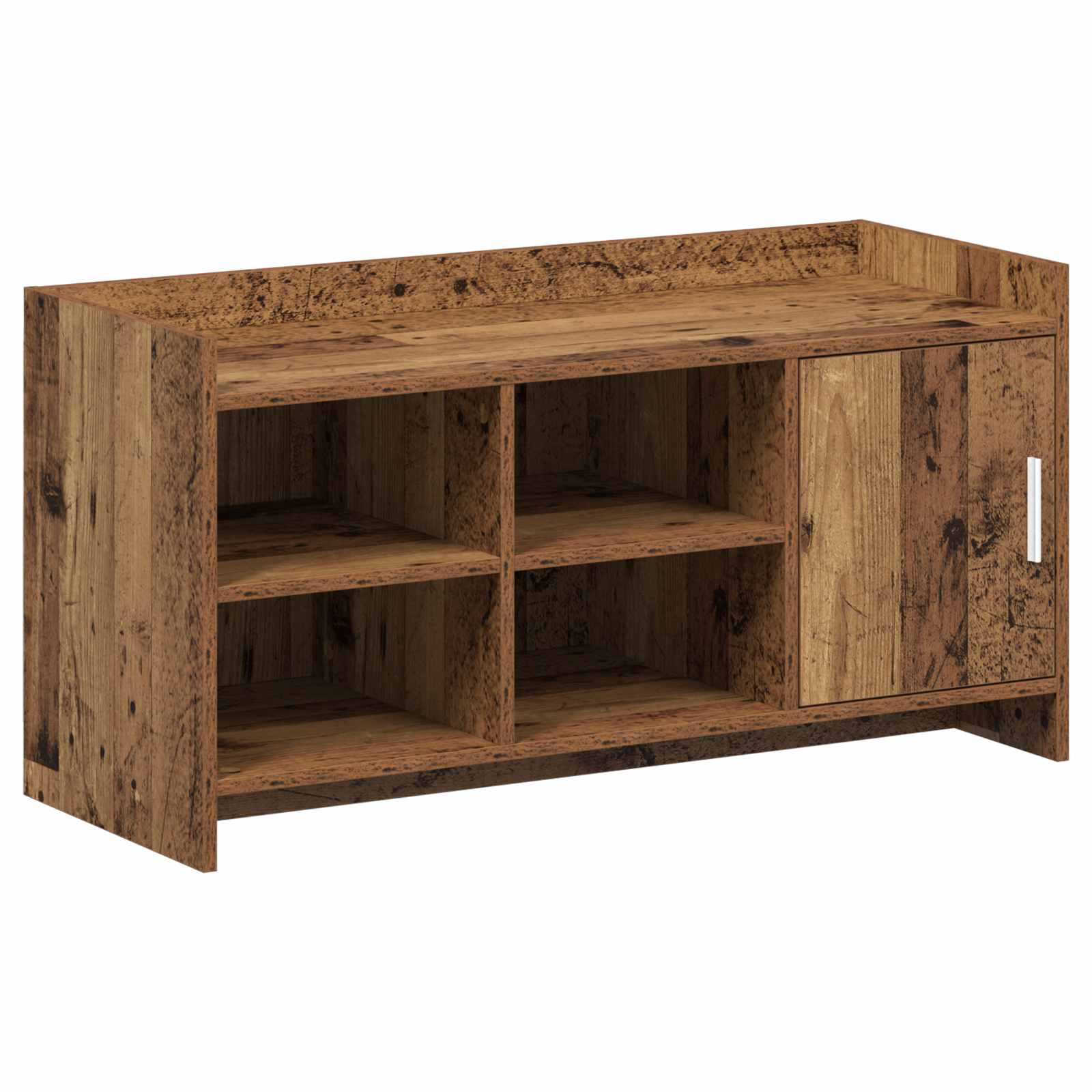 Mobile per scarpe con porta Legno antico 100 x 39,5 x 51 cm