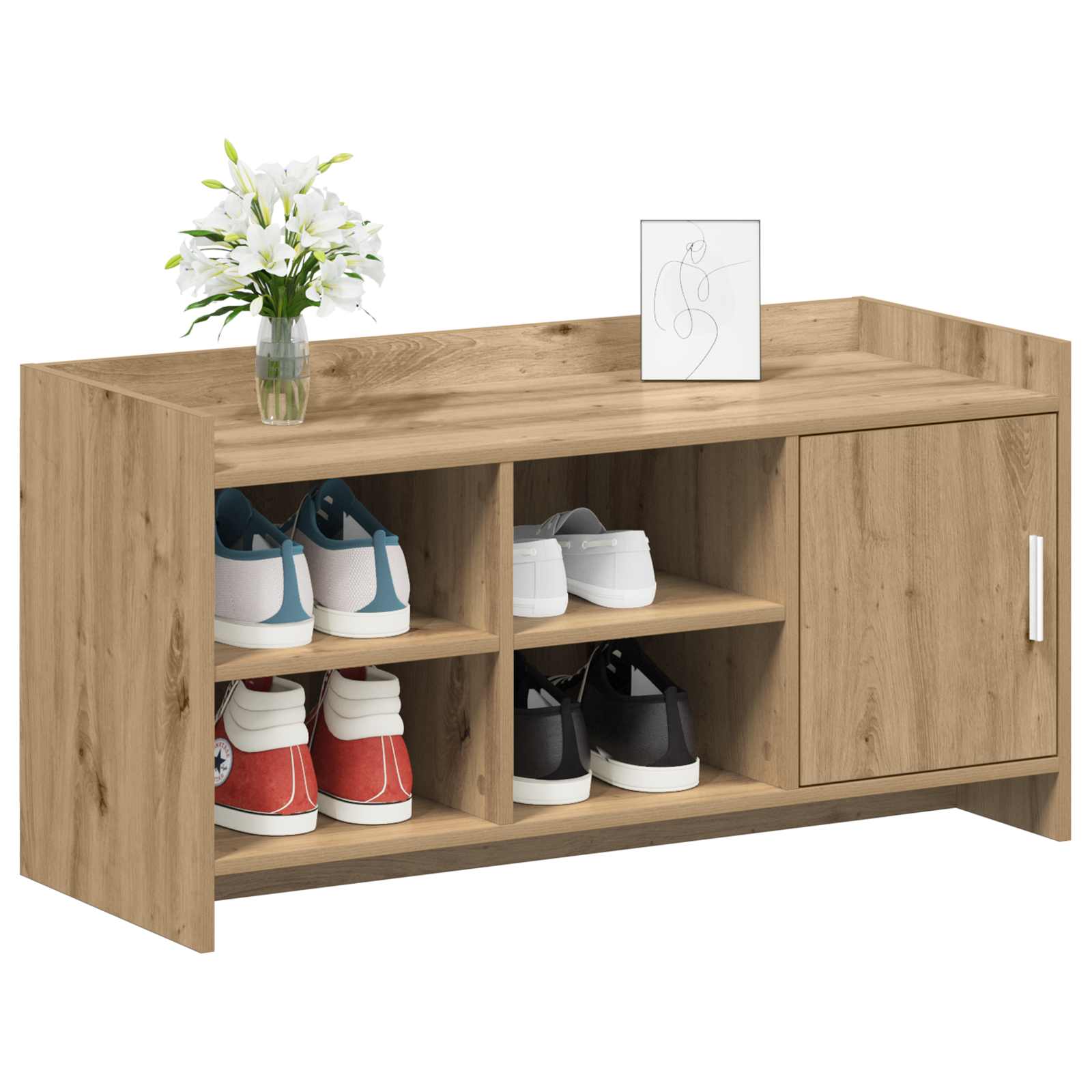 Mobile per scarpe 100 x 39,5 x 51 cm Legno ingegnerizzato