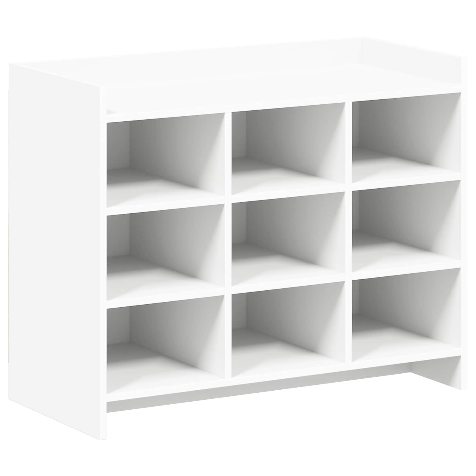Mobile per scarpe Bianco 85 x 39,5 x 70 cm Legno ingegnerizzato