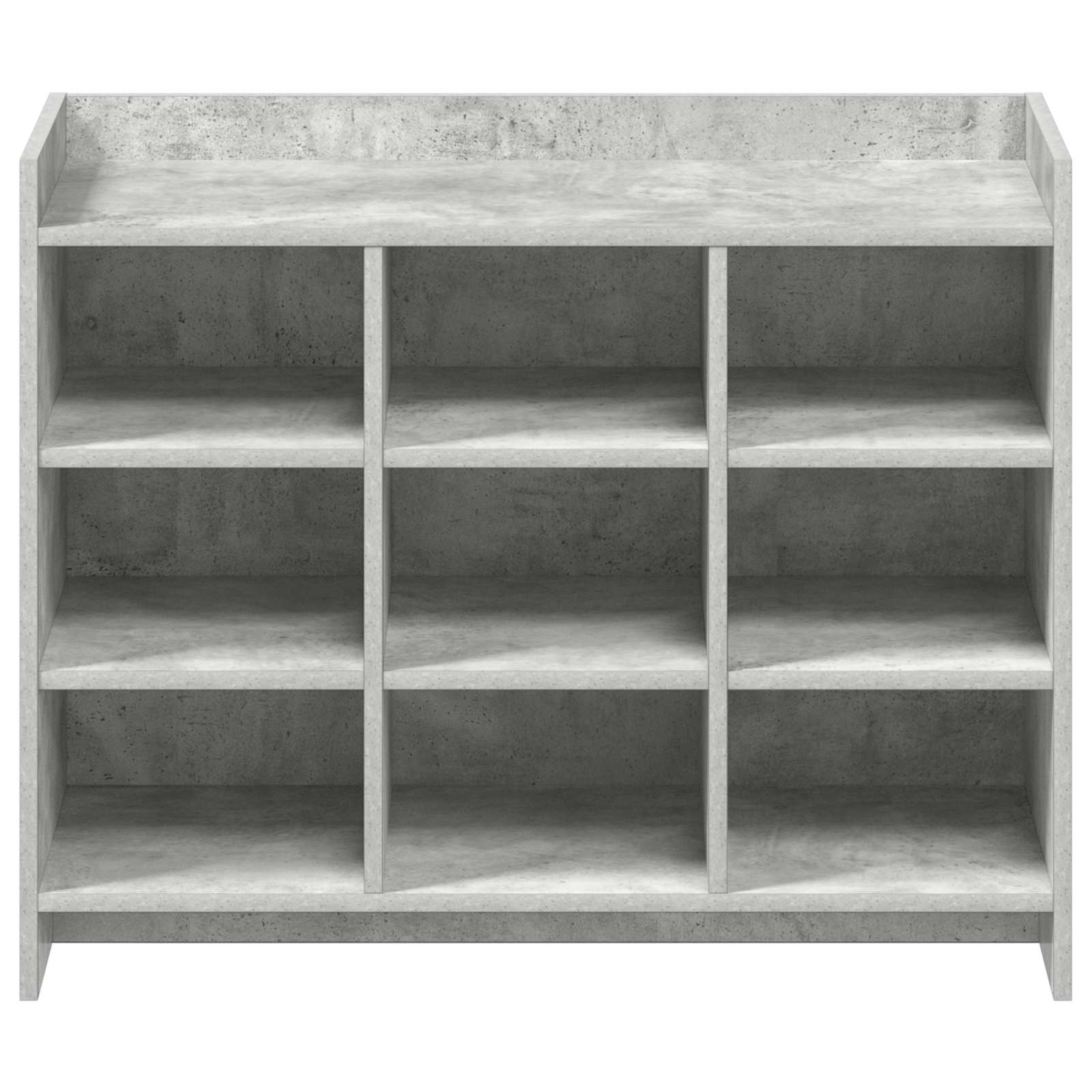 Mobile per scarpe Grigio Cemento 85 x 39,5 x 70 cm